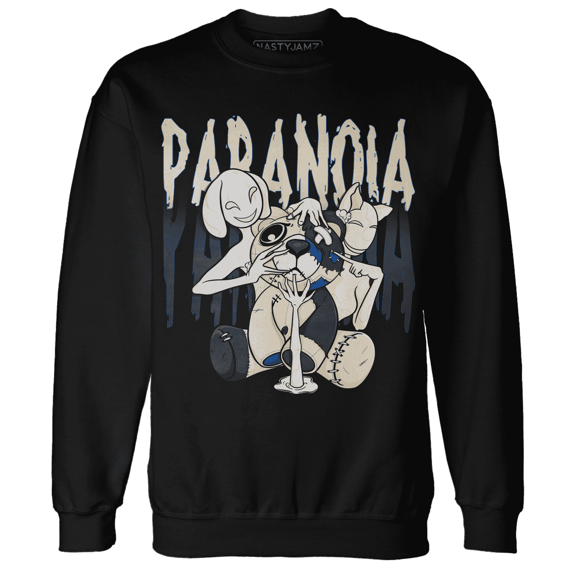 Quaiii 54 3s Sweatshirt Match Paranoia BER - NastyJamz