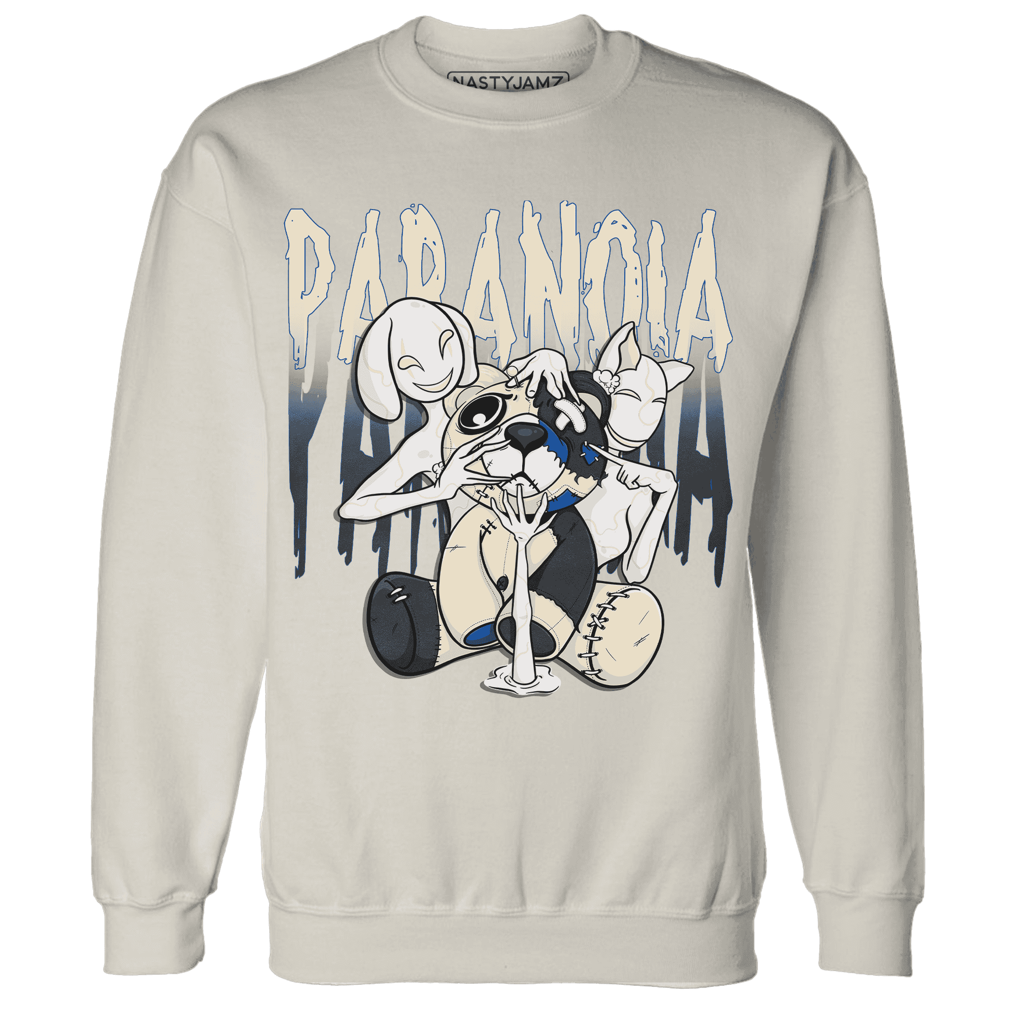 Quaiii 54 3s Sweatshirt Match Paranoia BER - NastyJamz