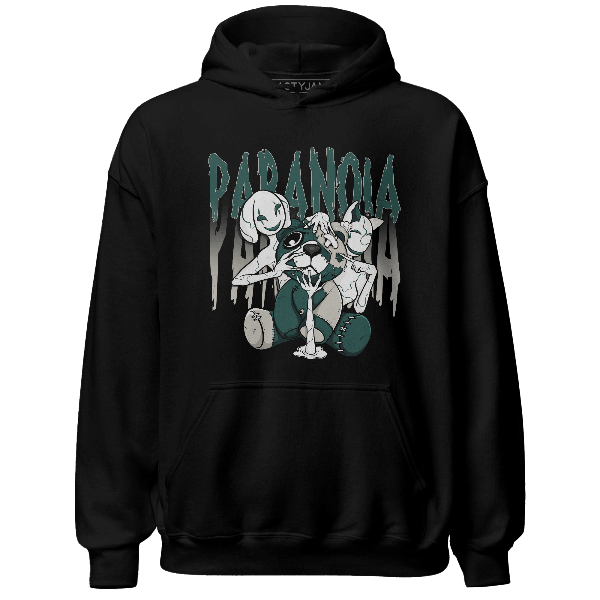 Oxidized Green 4s Hoodie Match Paranoia BER - NastyJamz