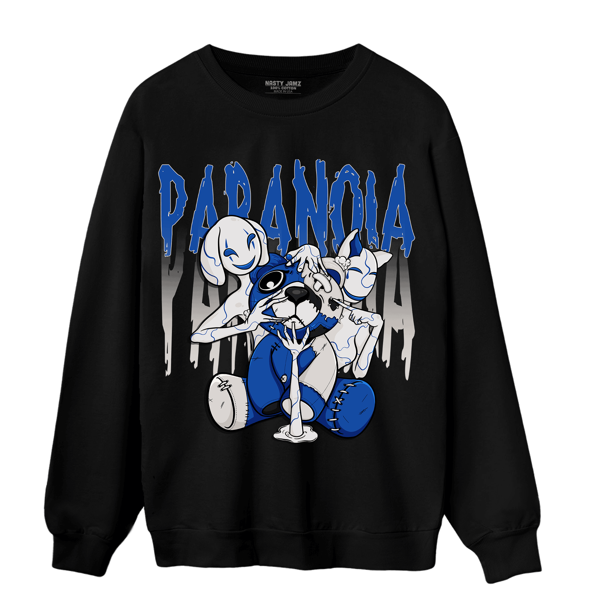 Air Max 1 86 Royal Sweatshirt Match Paranoia BER - NastyJamz