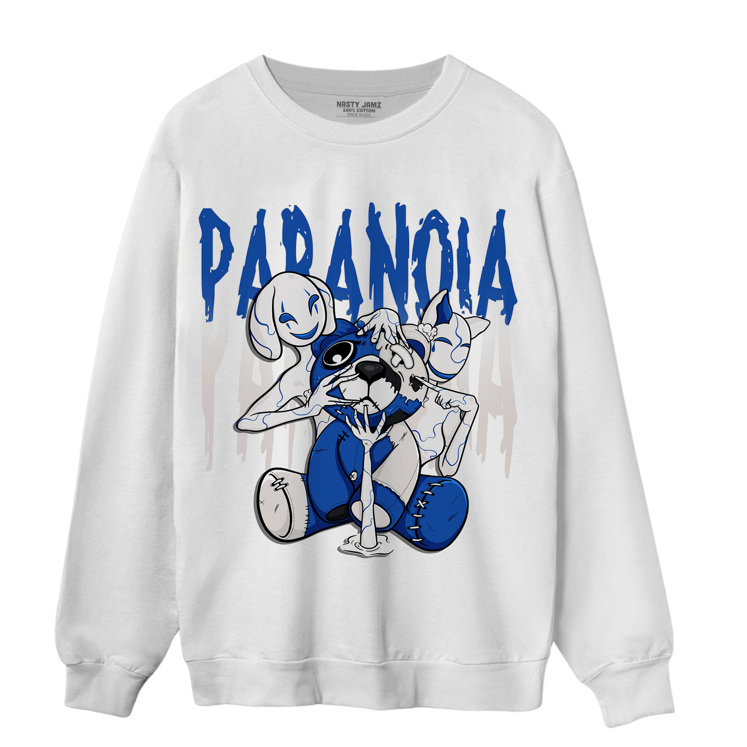 Air Max 1 86 Royal Sweatshirt Match Paranoia BER - NastyJamz