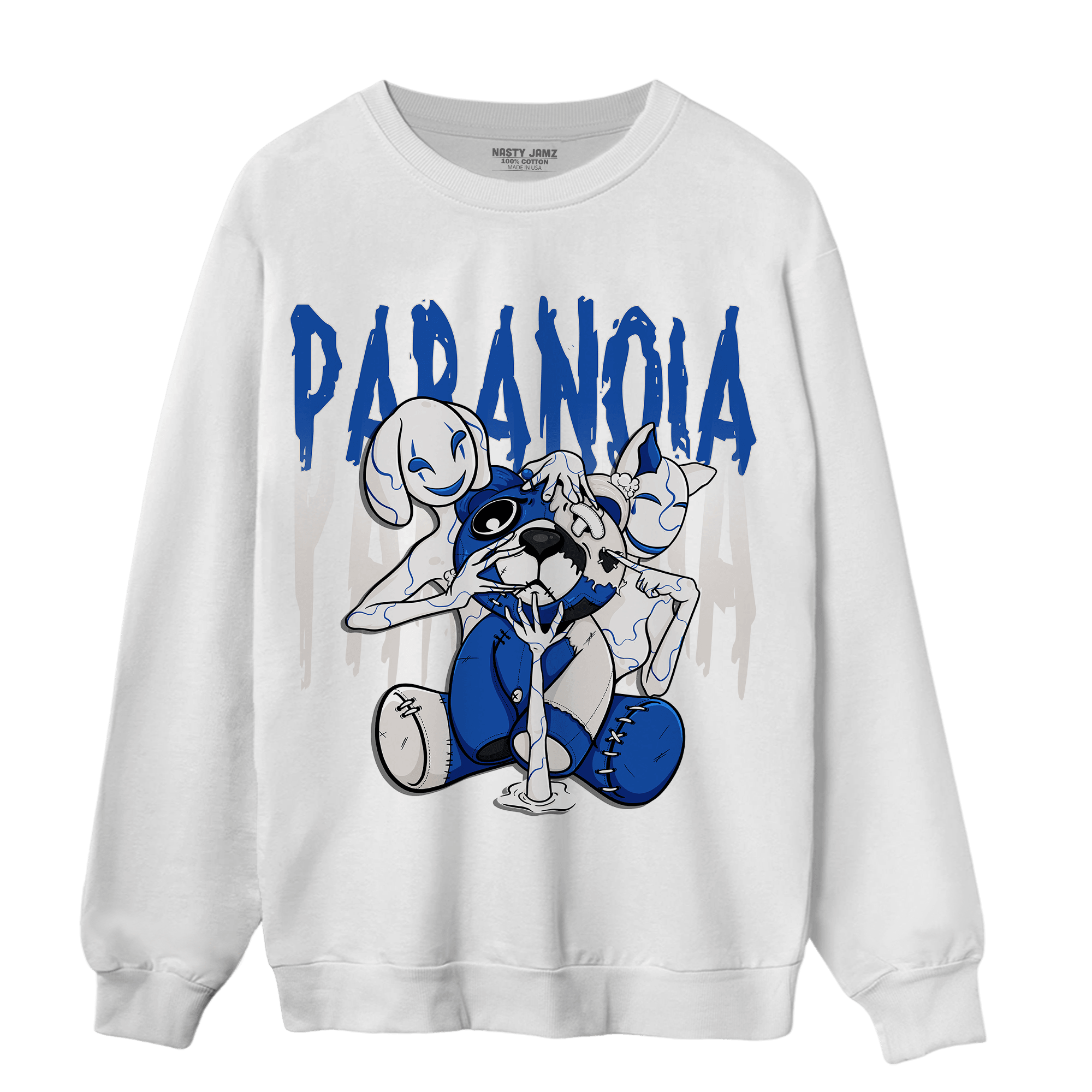Air Max 1 86 Royal Sweatshirt Match Paranoia BER - NastyJamz