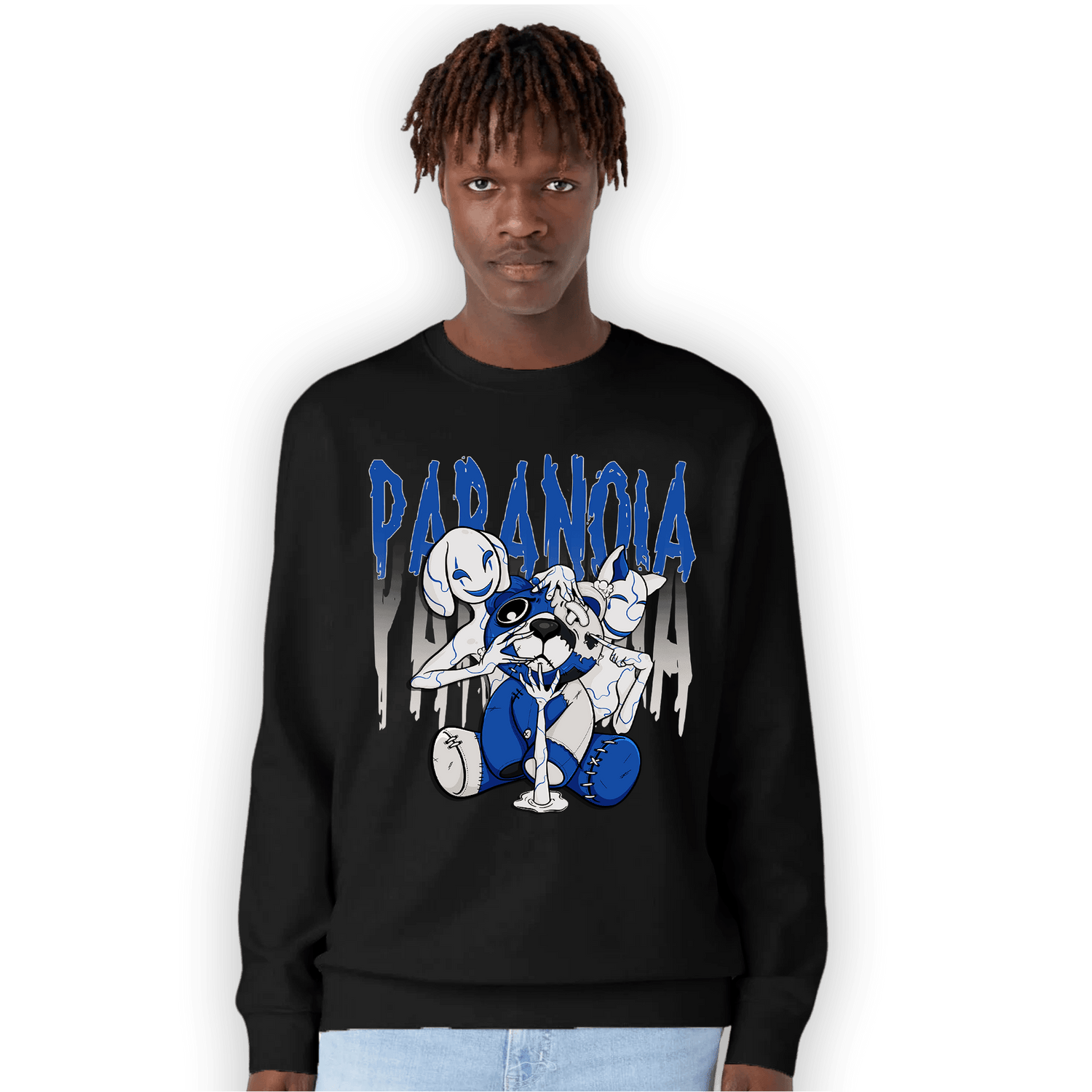 Air Max 1 86 Royal Sweatshirt Match Paranoia BER - NastyJamz