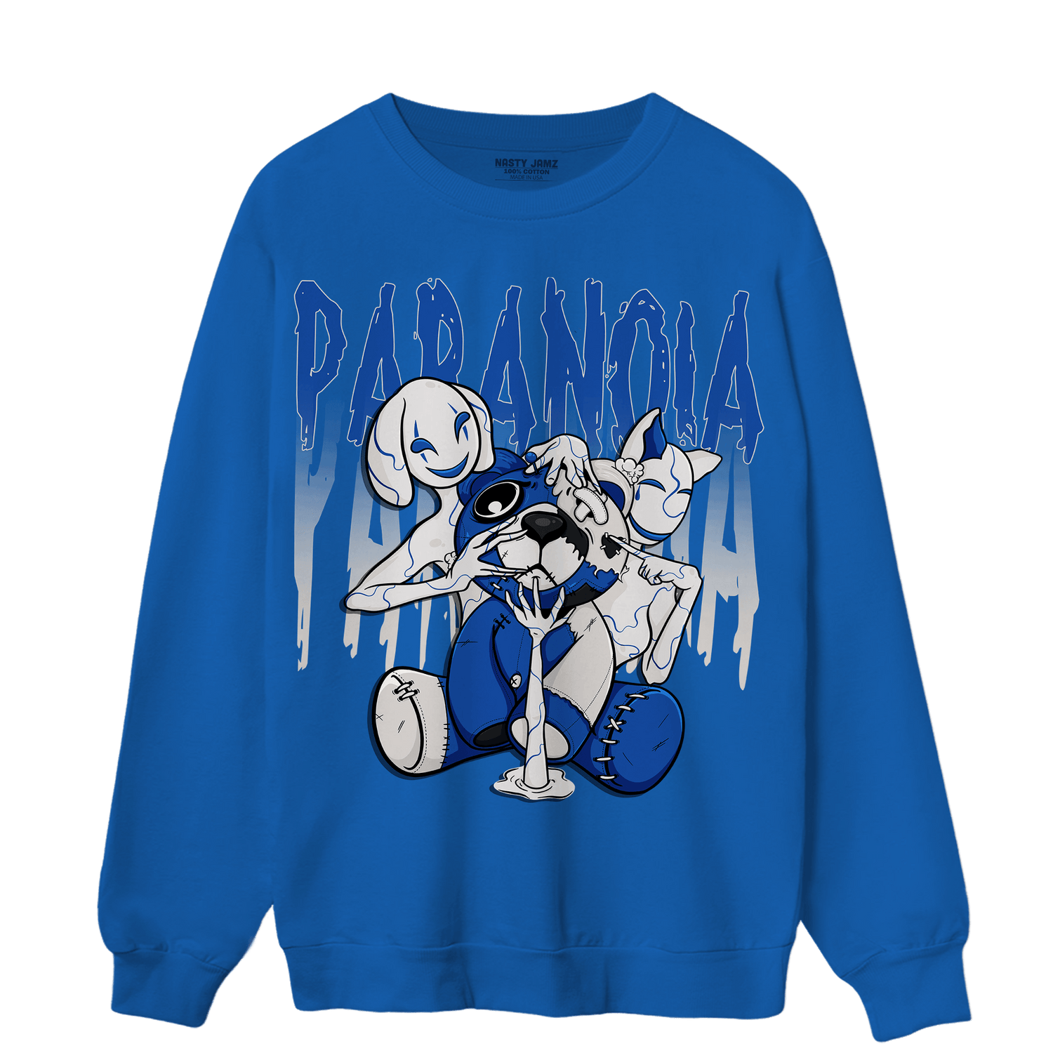Air Max 1 86 Royal Sweatshirt Match Paranoia BER - NastyJamz