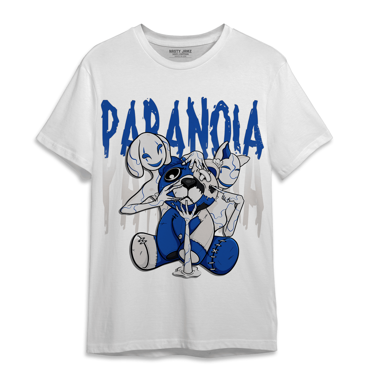 Air Max 1 86 Royal T Shirt Match Paranoia BER - NastyJamz