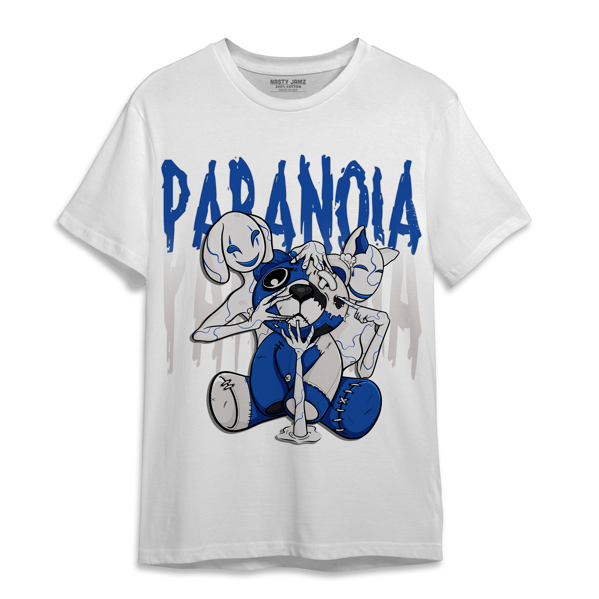 Air Max 1 86 Royal T Shirt Match Paranoia BER - NastyJamz