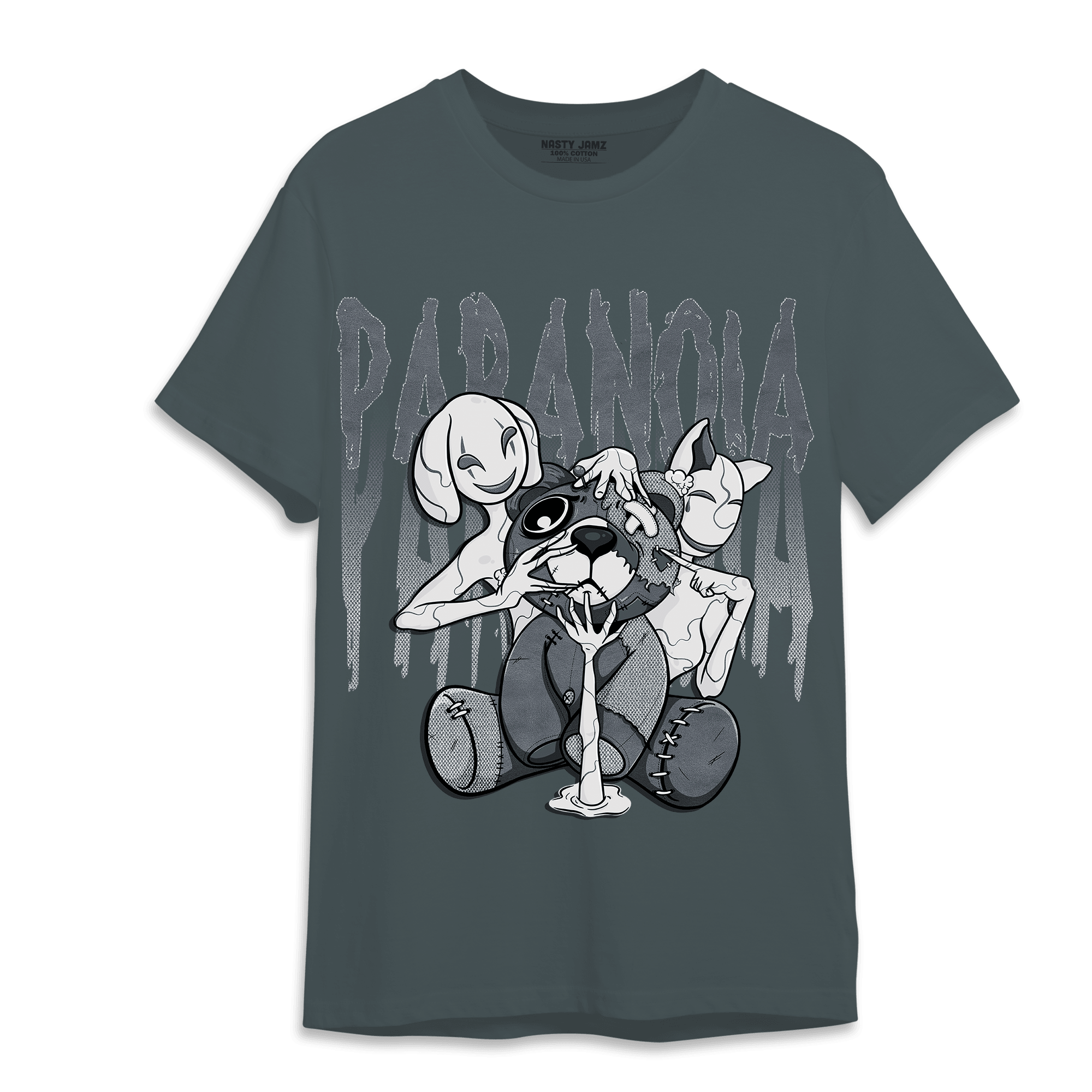 Air Max 90 Iron Grey T Shirt Match Paranoia BER - NastyJamz