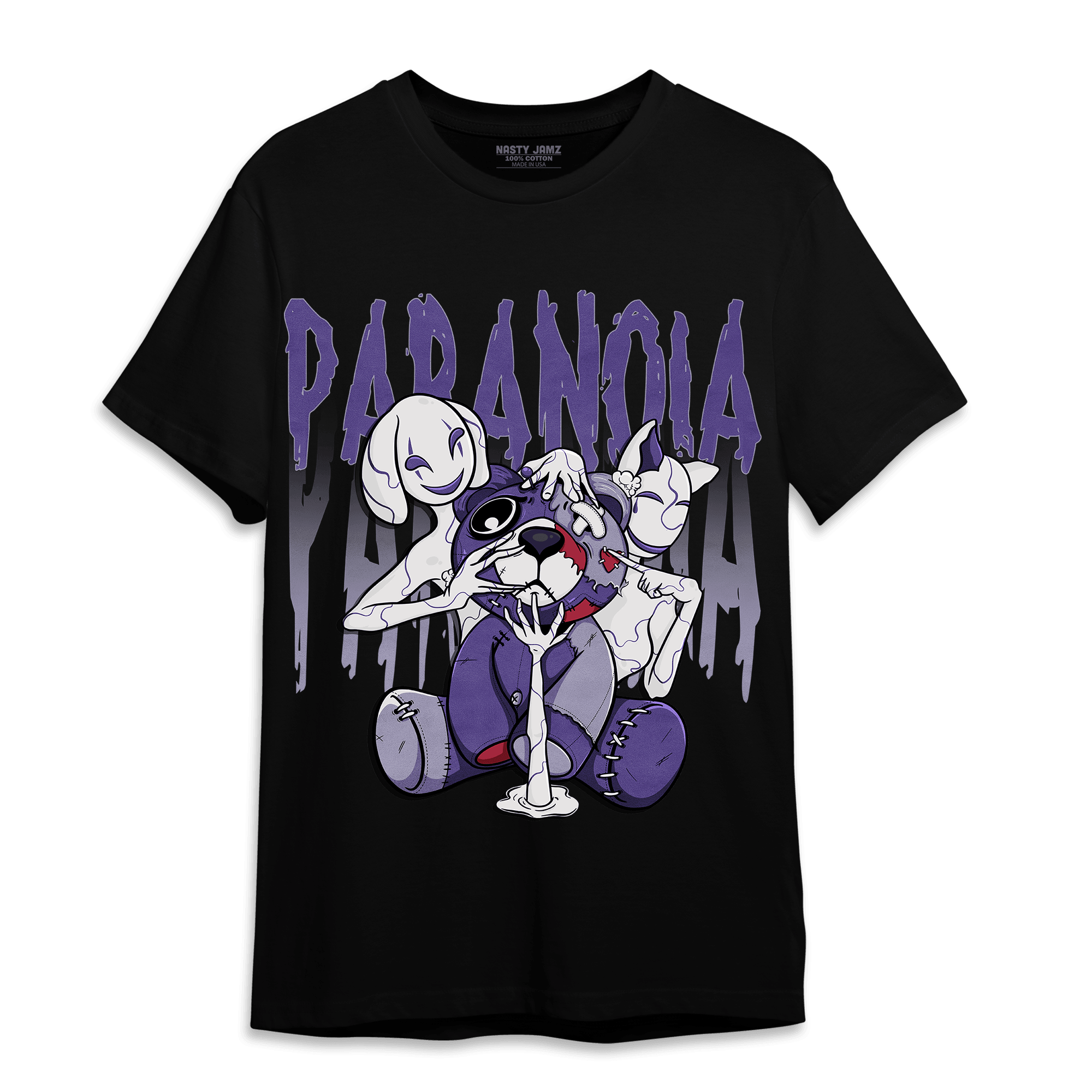 Dunk Low Plum T Shirt Match Paranoia BER - NastyJamz