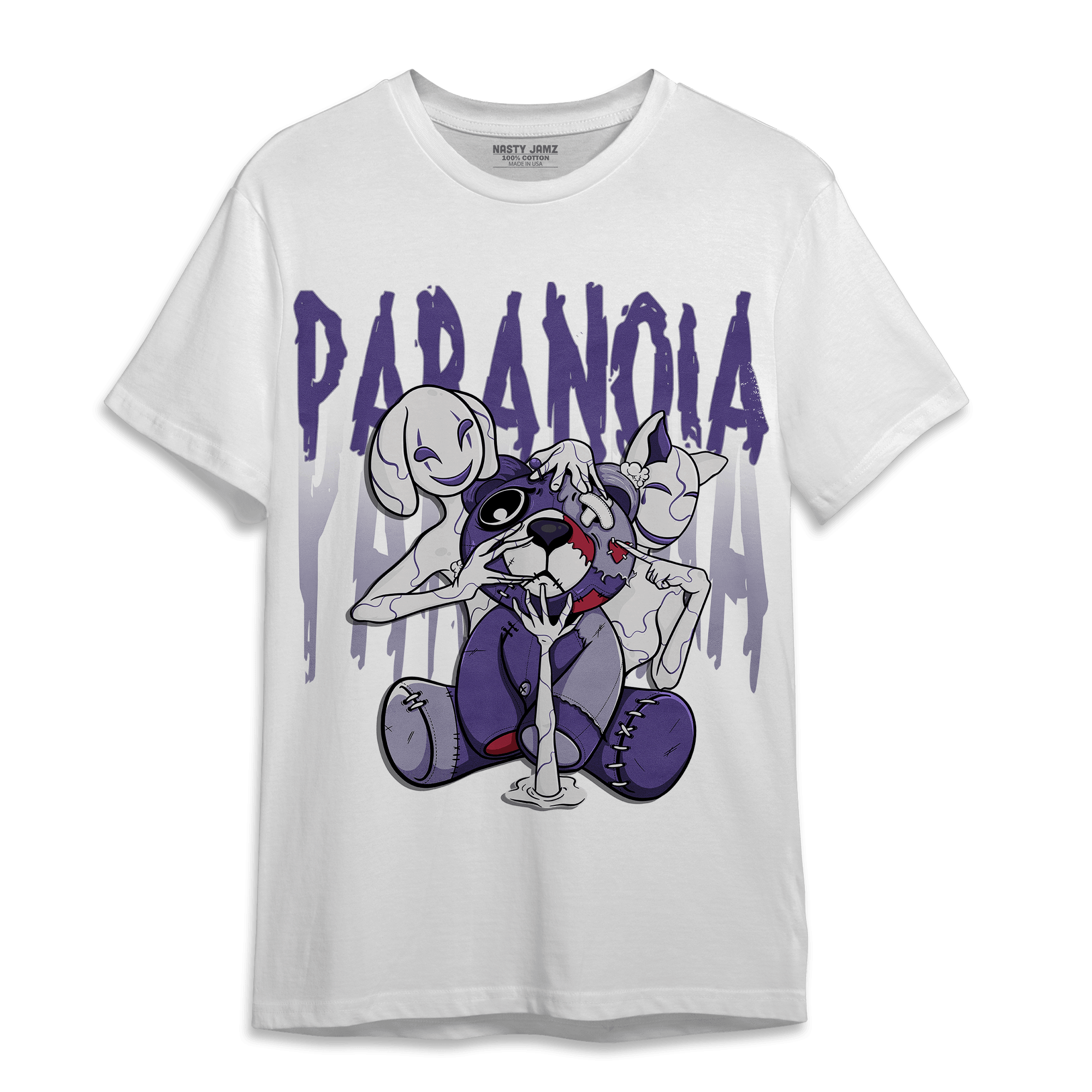 Dunk Low Plum T Shirt Match Paranoia BER - NastyJamz