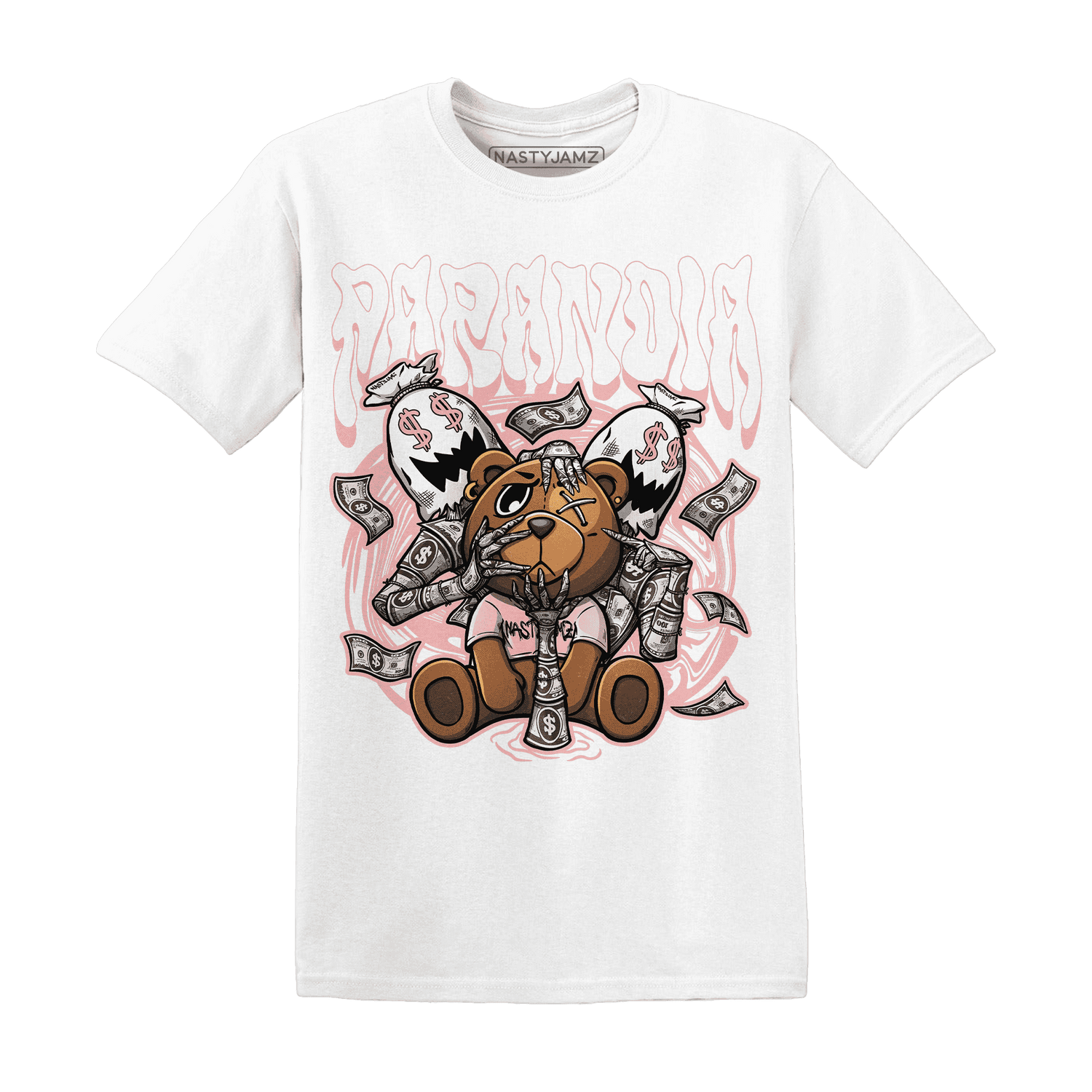 Low Legend Pink 11s T Shirt Match Paranoia Money BER - NastyJamz