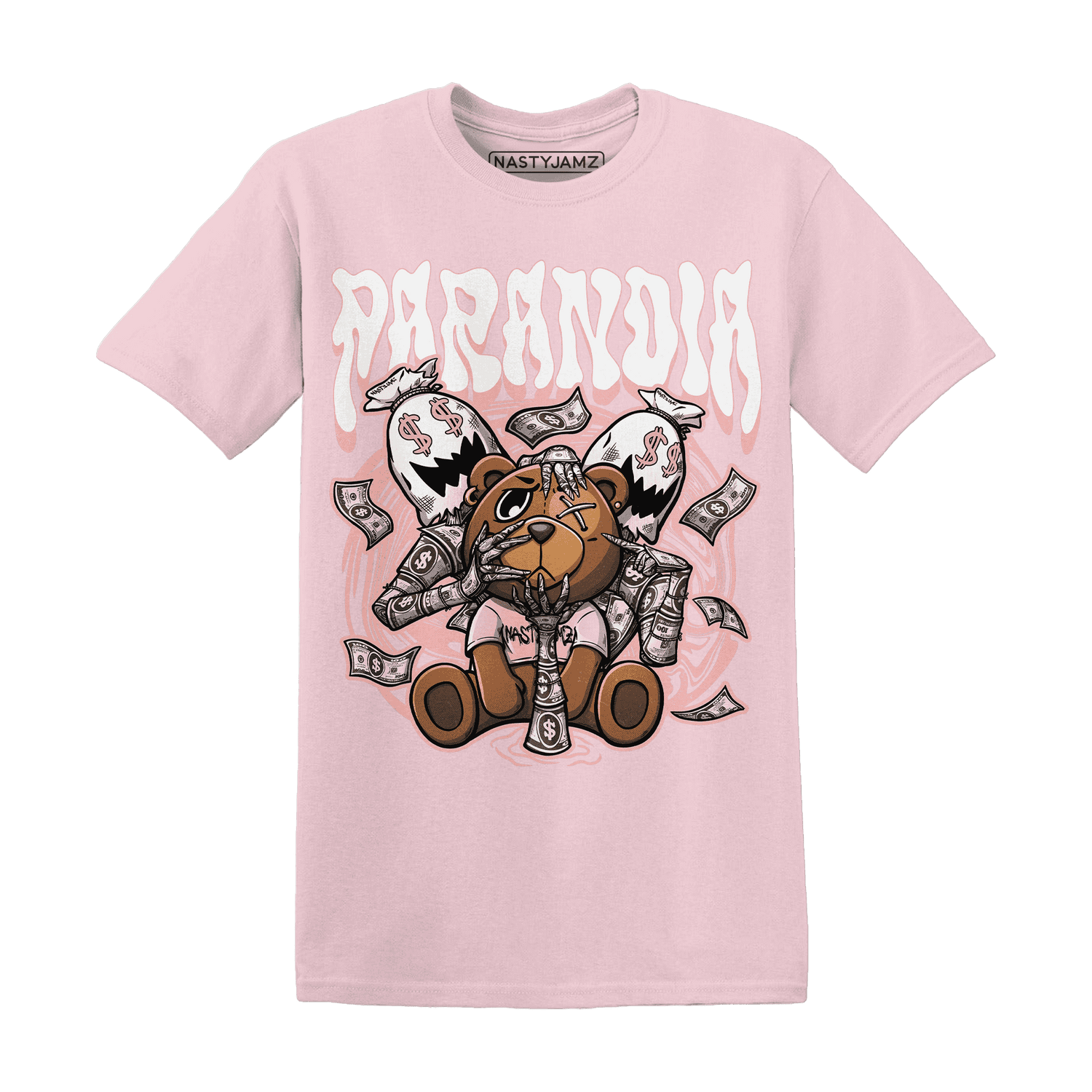 Low Legend Pink 11s T Shirt Match Paranoia Money BER - NastyJamz