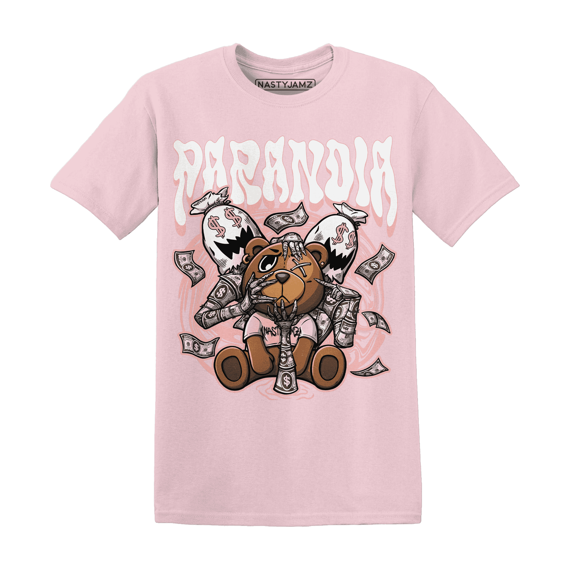 Low Legend Pink 11s T Shirt Match Paranoia Money BER - NastyJamz