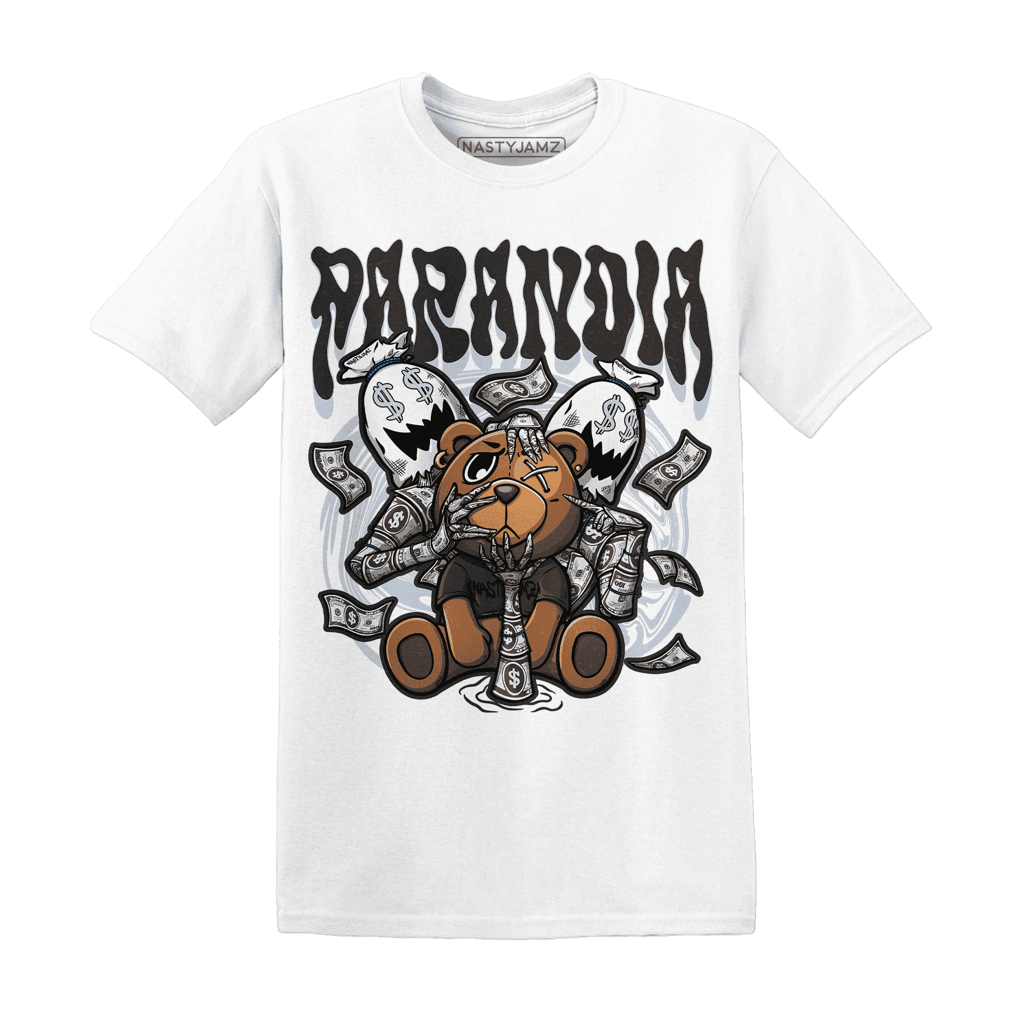 Low Space Jamz 11s T Shirt Match Paranoia Money BER - NastyJamz