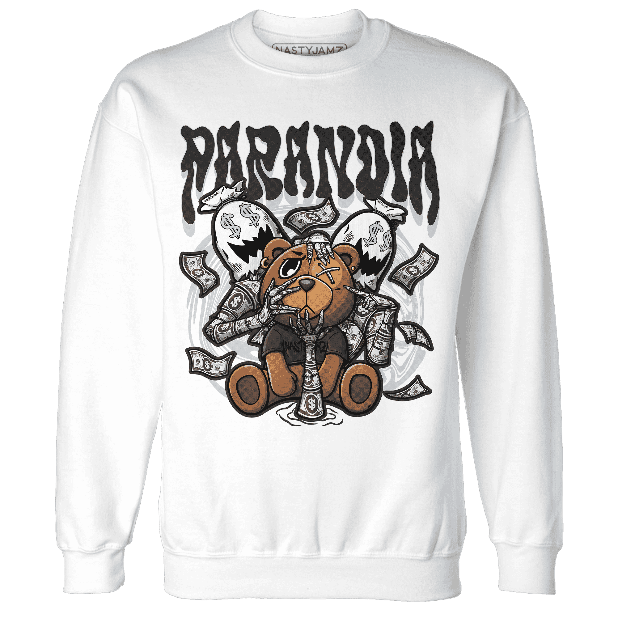 Low Space Jamz 11s Sweatshirt Match Paranoia Money BER - NastyJamz