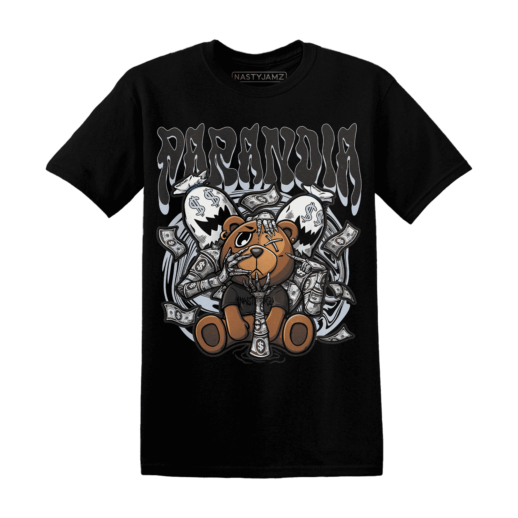 Low Space Jamz 11s T Shirt Match Paranoia Money BER - NastyJamz