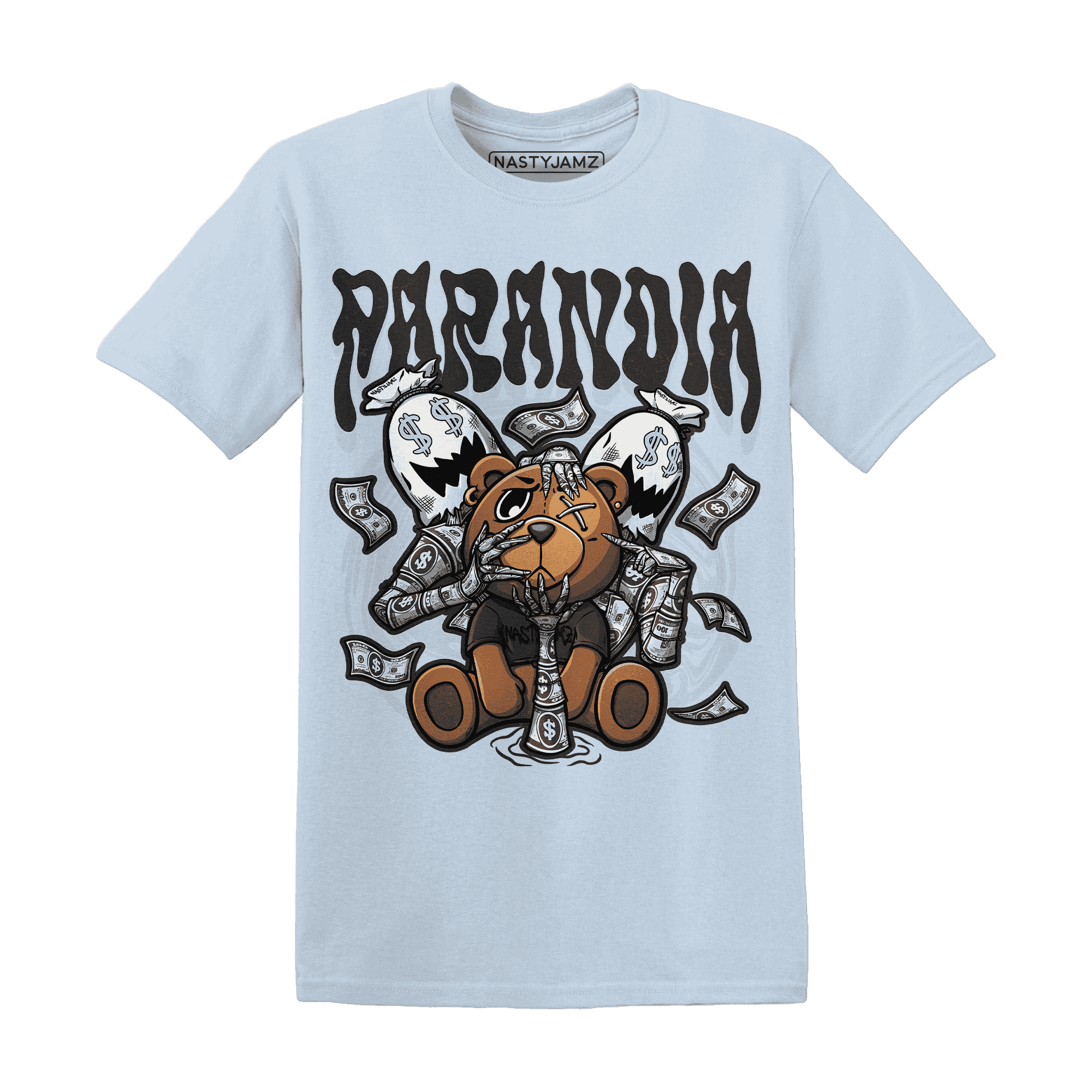 Low Space Jamz 11s T Shirt Match Paranoia Money BER - NastyJamz