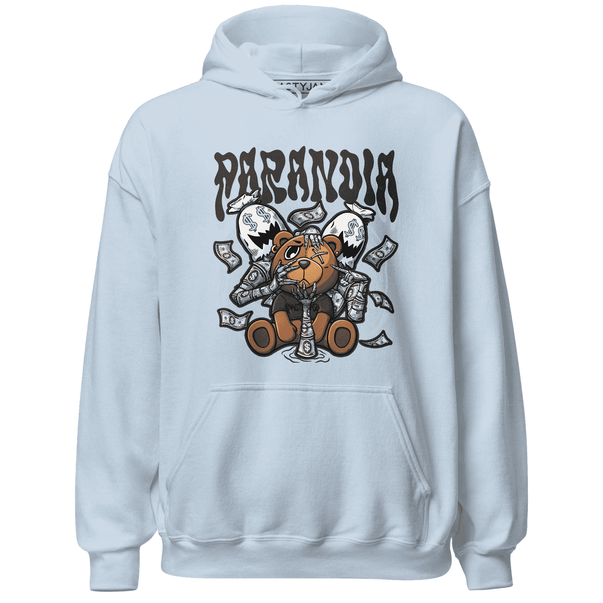 Low Space Jamz 11s Hoodie Match Paranoia Money BER - NastyJamz