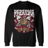 Retro Red Taxi 12s Sweatshirt Match Paranoia Money BER - NastyJamz