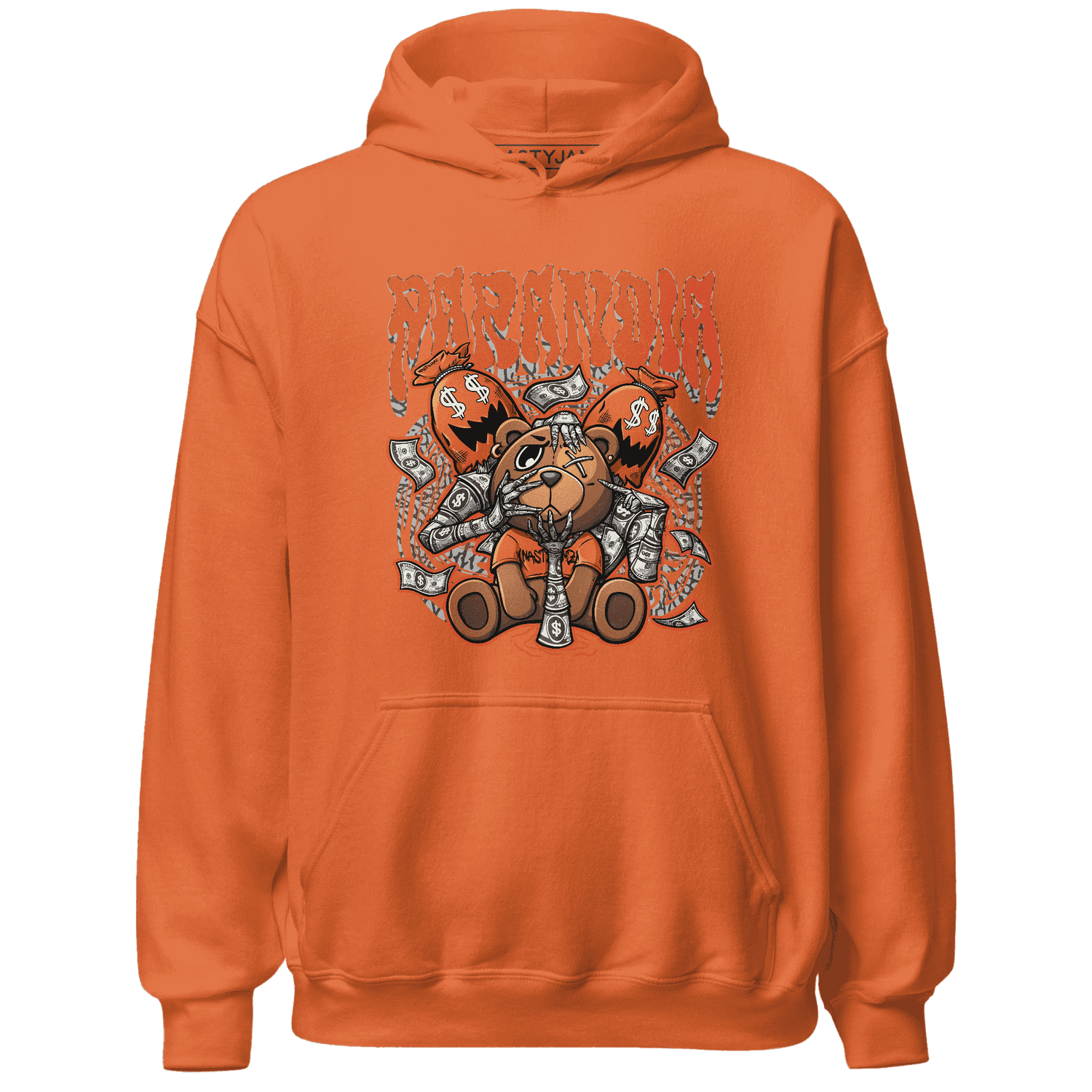 Georgia Peach 3s Hoodie Match Paranoia Money BER - NastyJamz