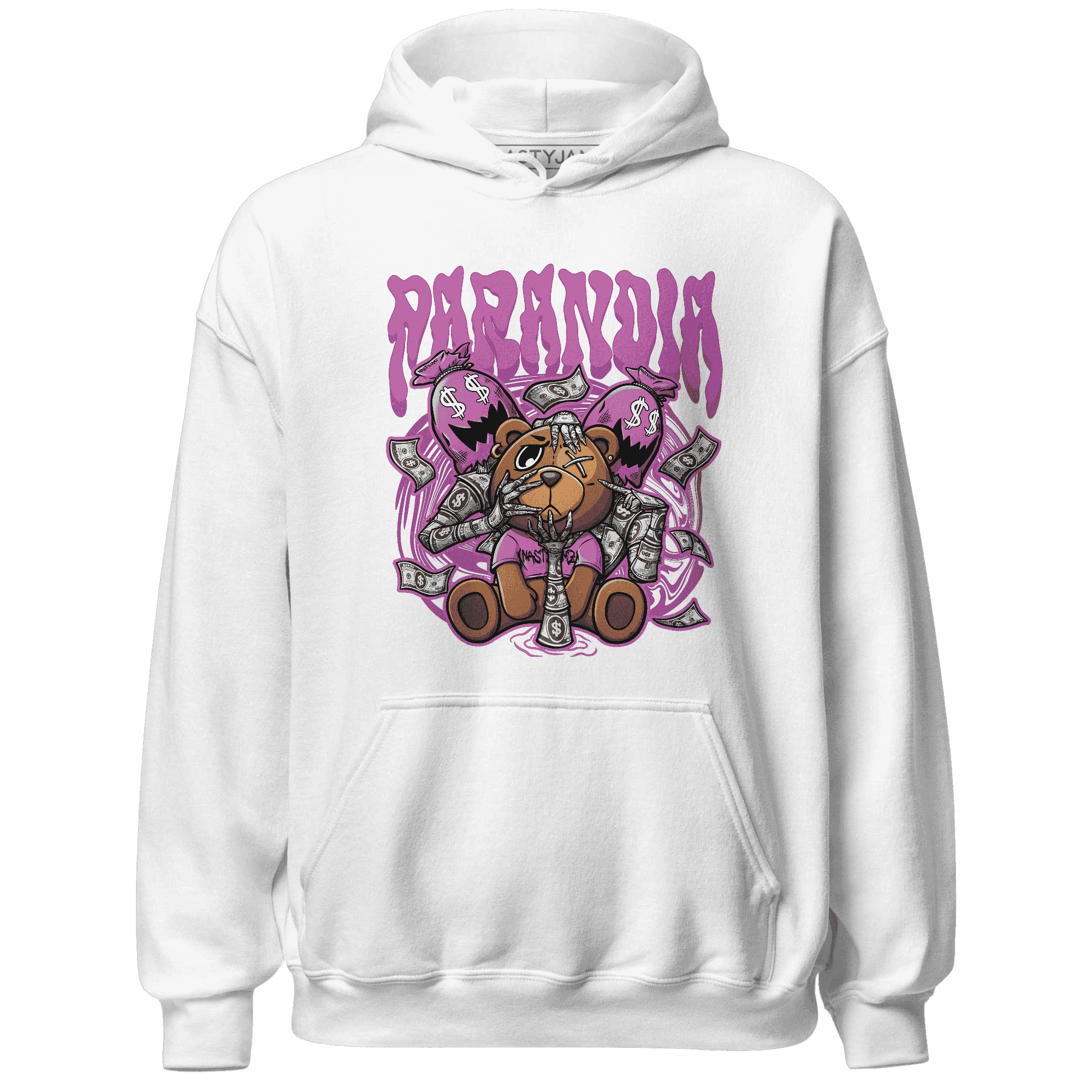 GS Hyper Violet 4s Hoodie Match Paranoia Money BER - NastyJamz