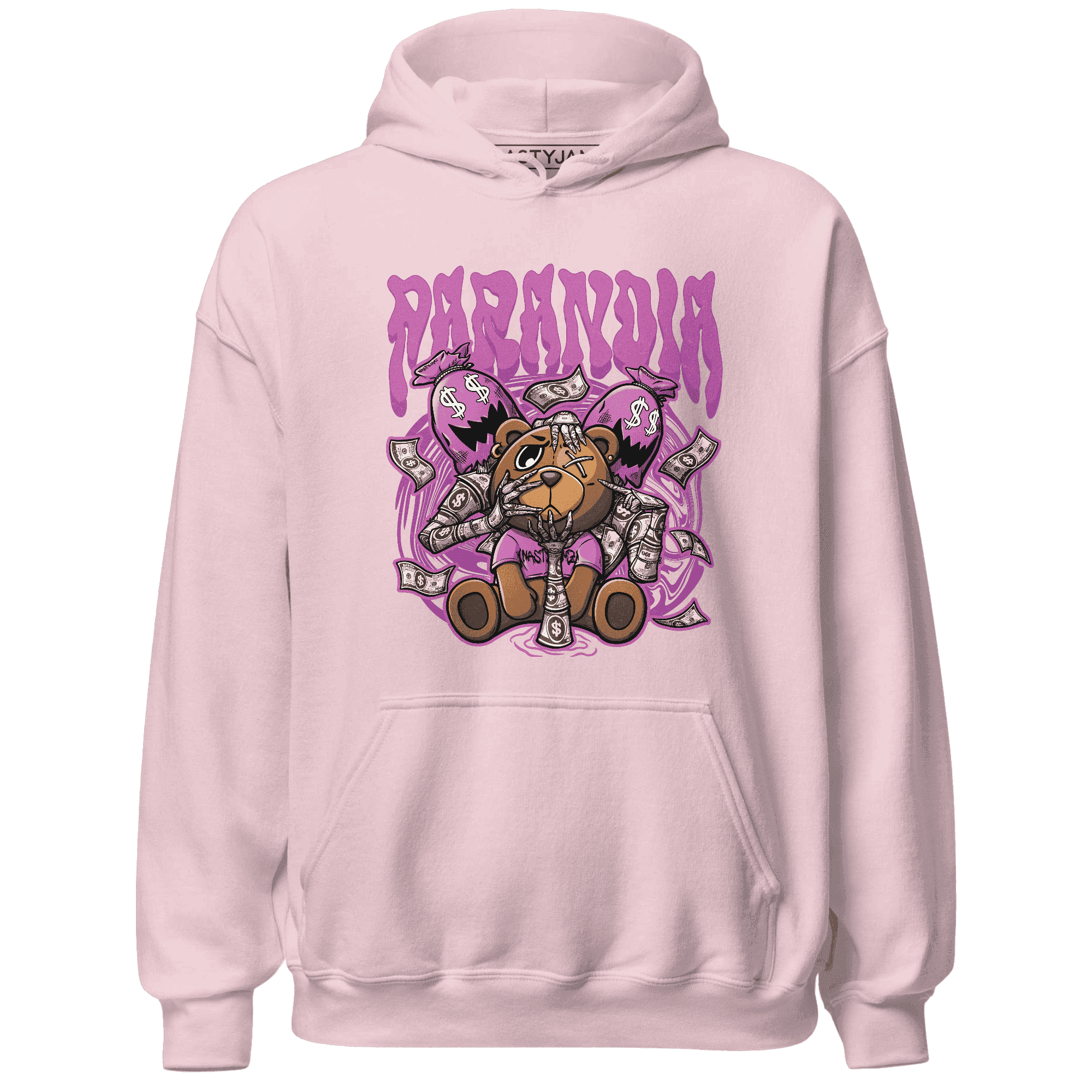 GS Hyper Violet 4s Hoodie Match Paranoia Money BER - NastyJamz