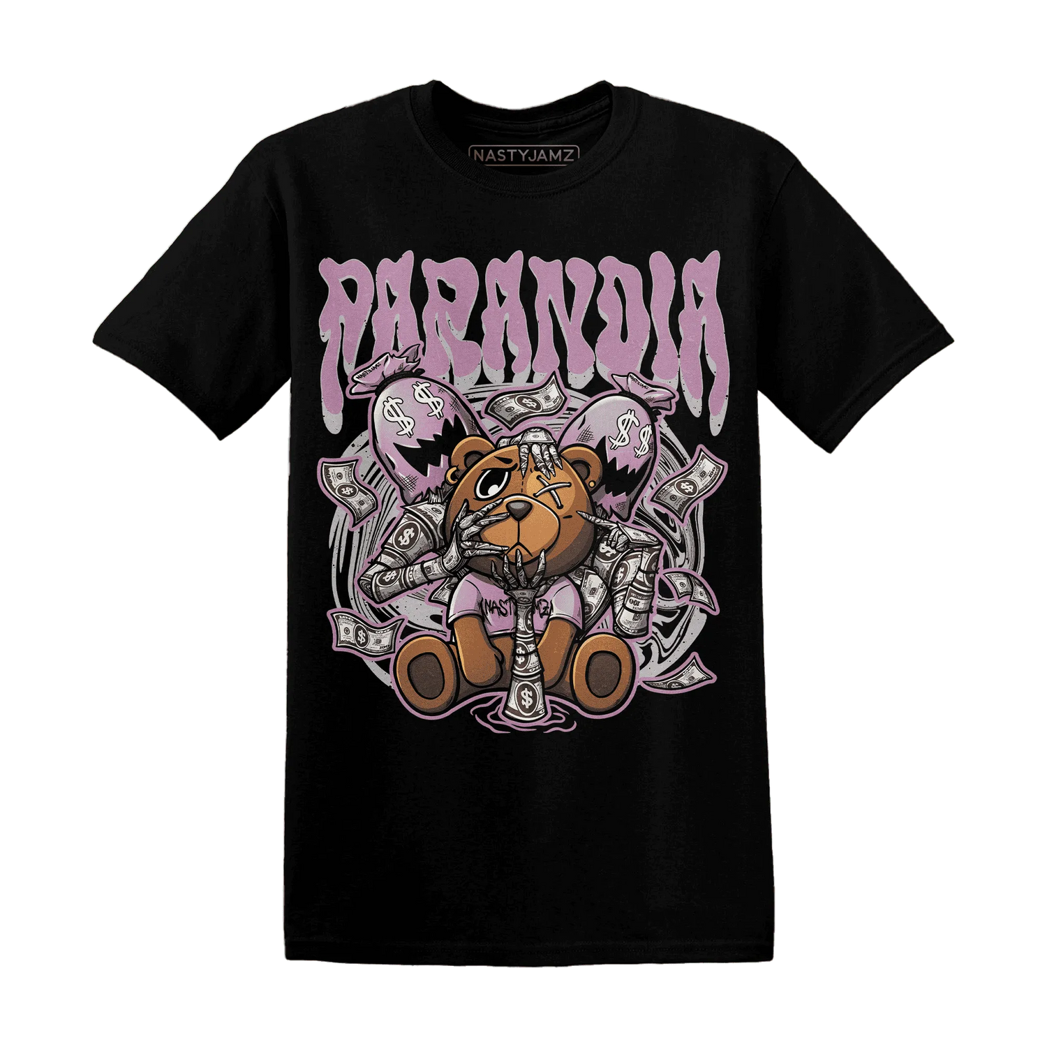 Orchid-Neutral-Grey-Black-White-4s-NastyJamz-T-Shirt-Match-Paranoia-Money-BER