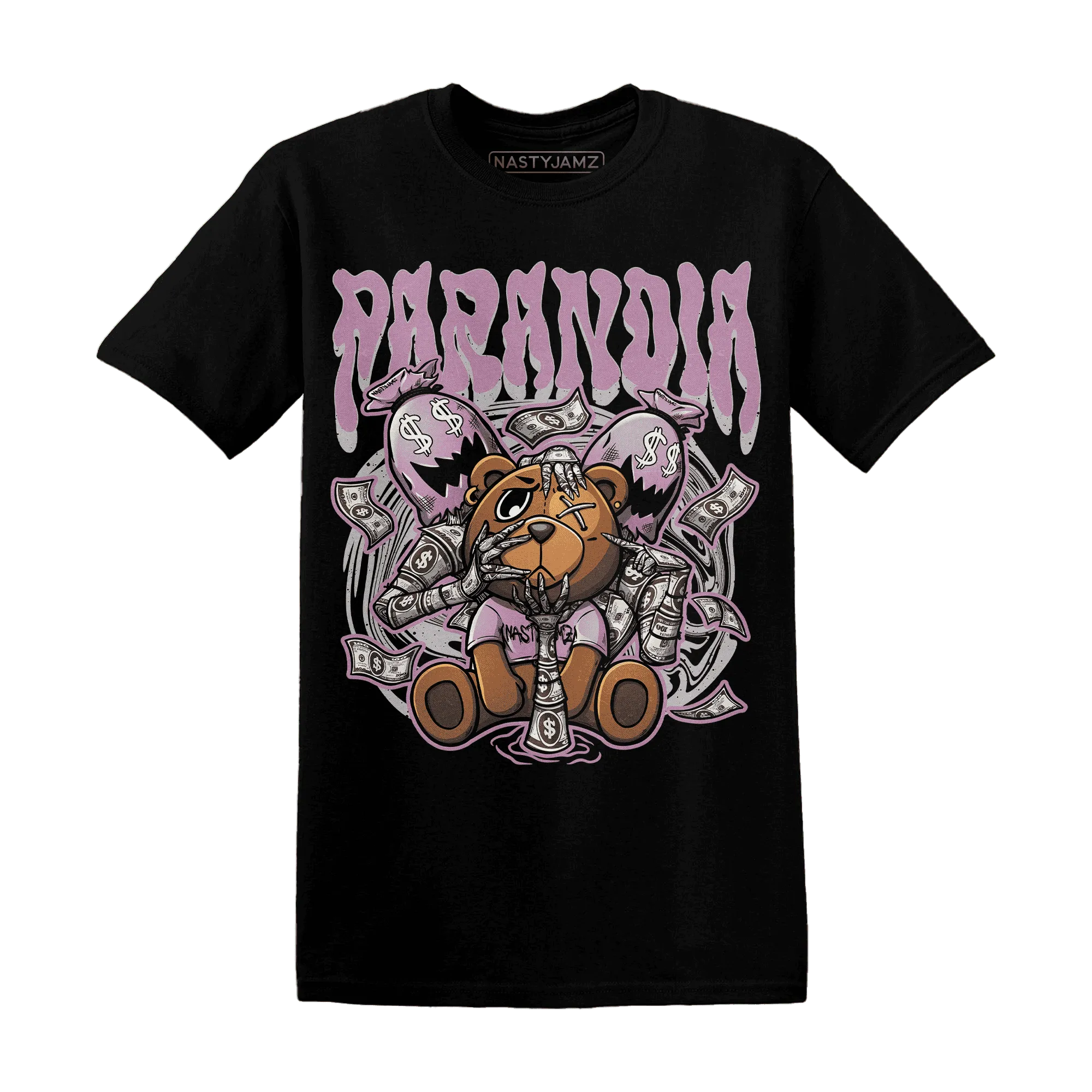 Orchid-Neutral-Grey-Black-White-4s-NastyJamz-T-Shirt-Match-Paranoia-Money-BER