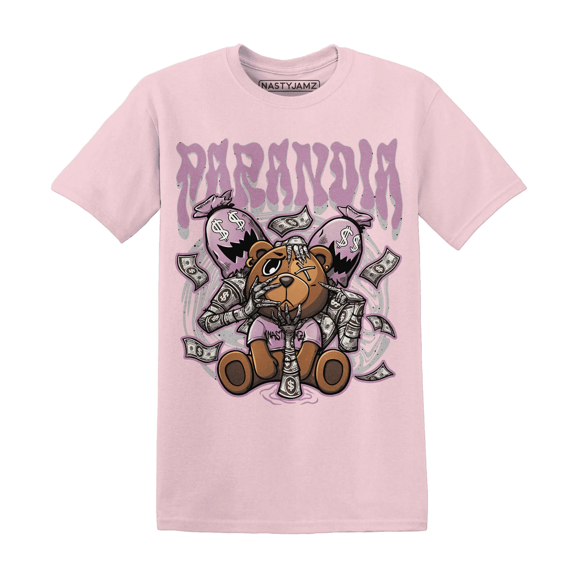 Orchid-Neutral-Grey-Black-White-4s-NastyJamz-T-Shirt-Match-Paranoia-Money-BER