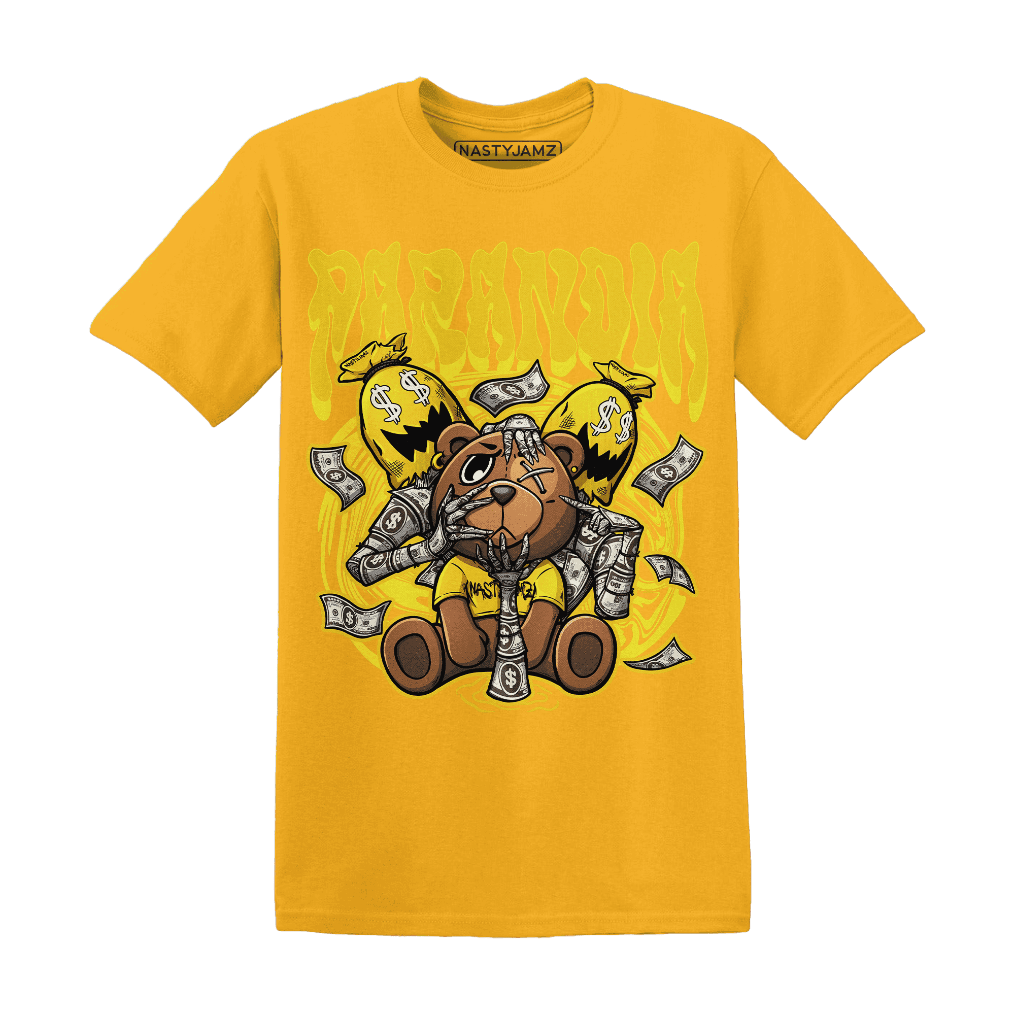 Vivid Sulfur 4s T Shirt Match Paranoia Money BER - NastyJamz