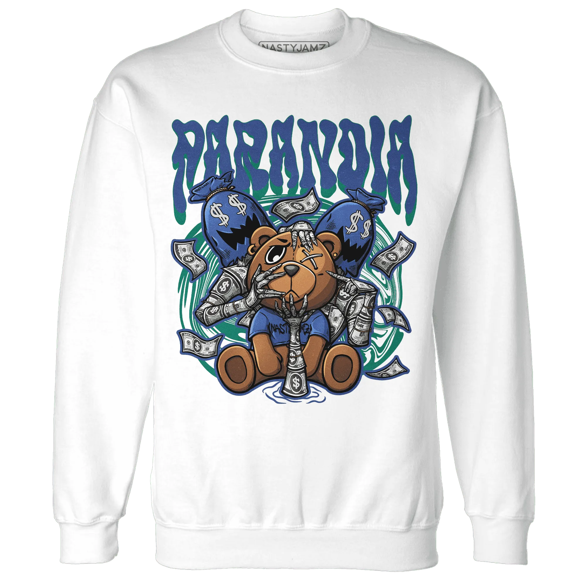 Dunk-Hyper-Royal-Malachite-NastyJamz-Sweatshirt-Match-Paranoia-Money-BER