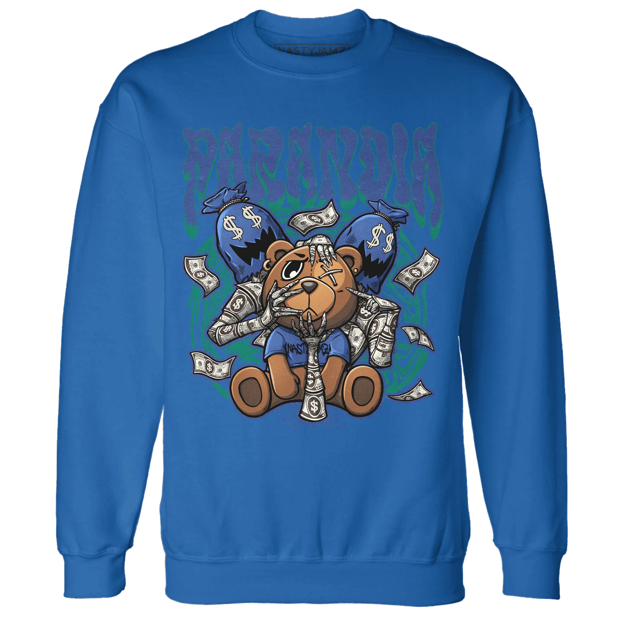Dunk-Hyper-Royal-Malachite-NastyJamz-Sweatshirt-Match-Paranoia-Money-BER