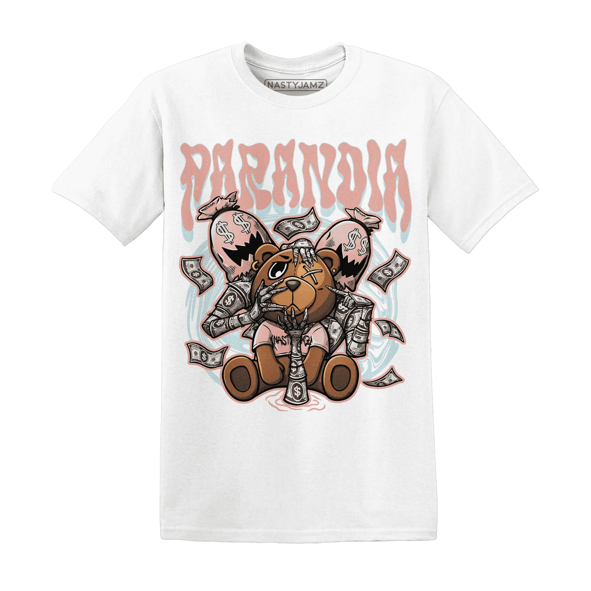 Dunk-Low-Glacier-Blue-Arctic-Orange-NastyJamz-T-Shirt-Match-Paranoia-Money-BER