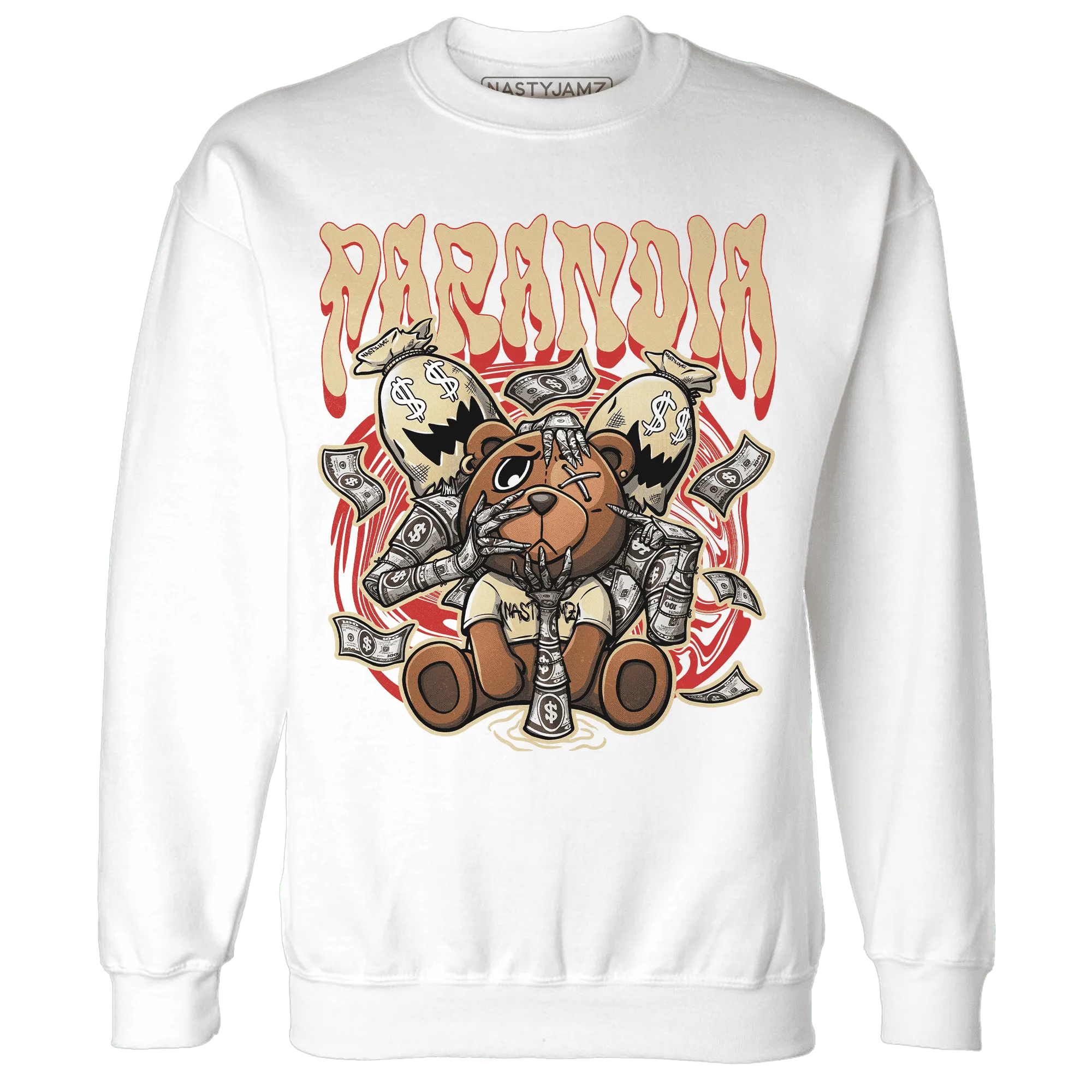 Dunk-Strawberry-Waffle-NastyJamz-Sweatshirt-Match-Paranoia-Money-BER