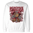 Cherry 12s Sweatshirt Match Paranoia Money BER - NastyJamz