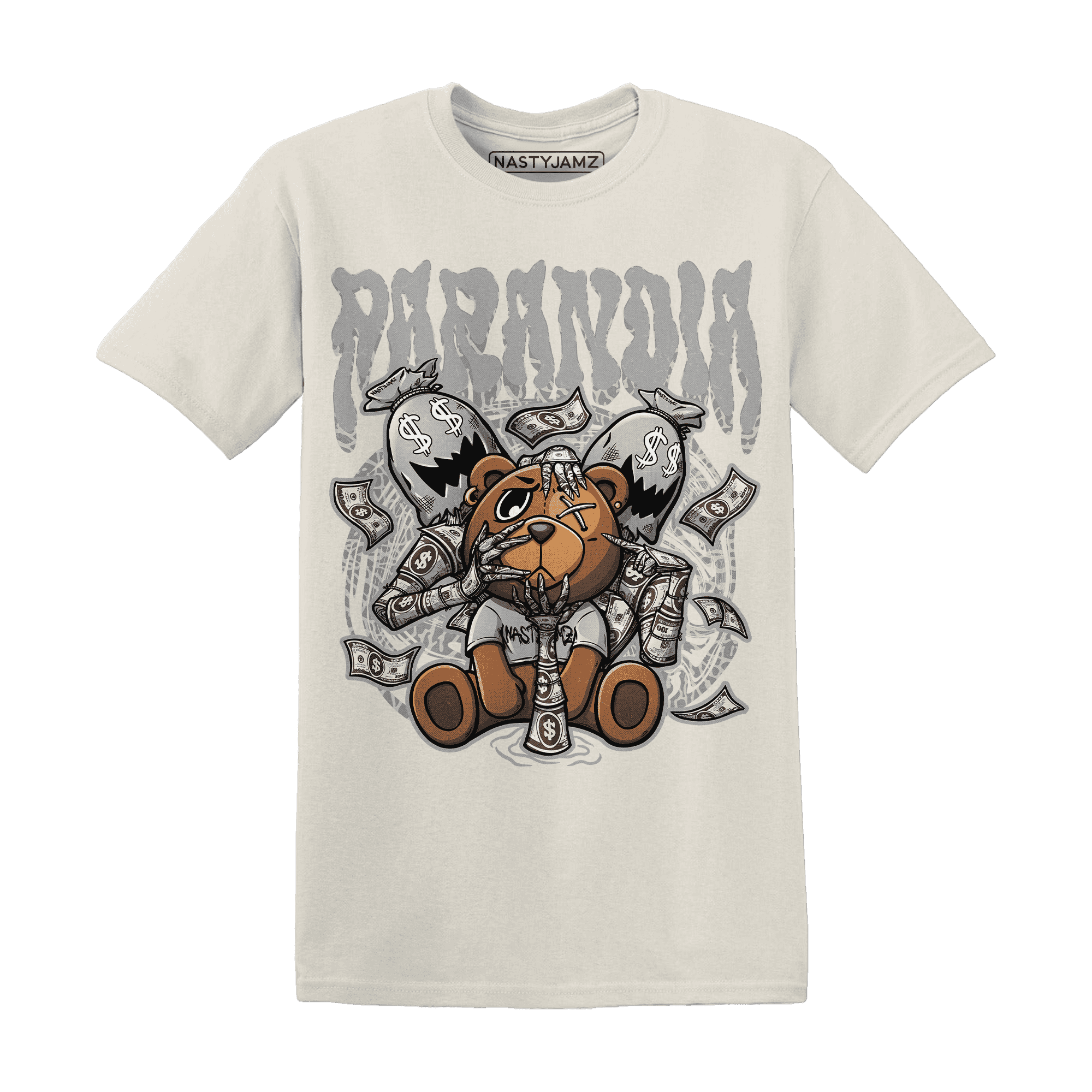 Craft Ivory 3s T Shirt Match Paranoia Money BER - NastyJamz