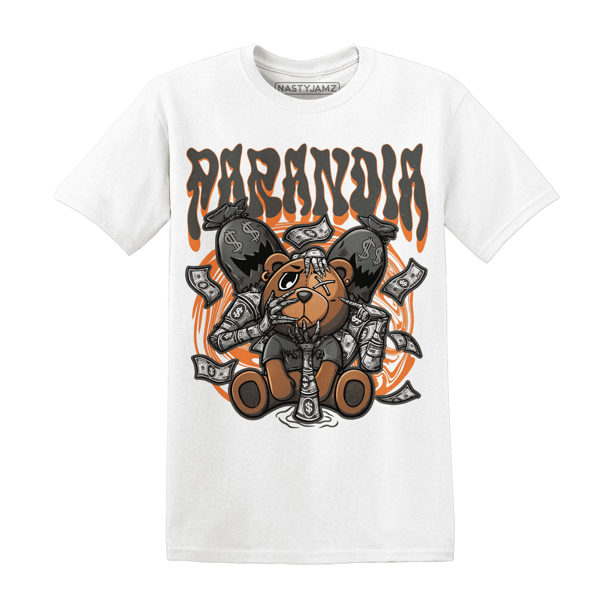 Fear Pack 3s T Shirt Match Paranoia Money BER - NastyJamz