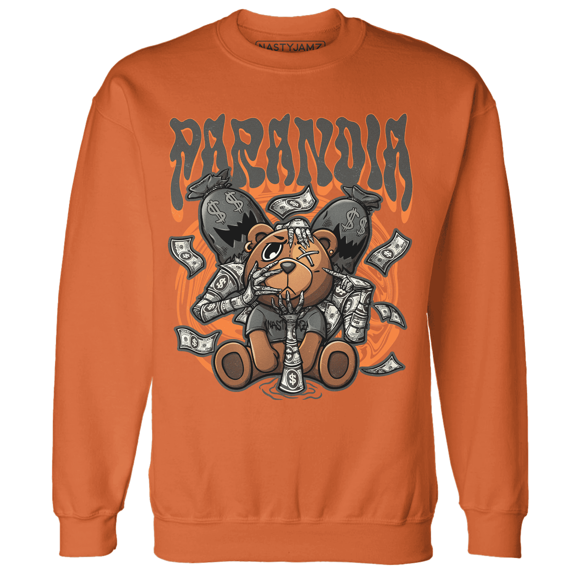 Fear Pack 3s Sweatshirt Match Paranoia Money BER - NastyJamz