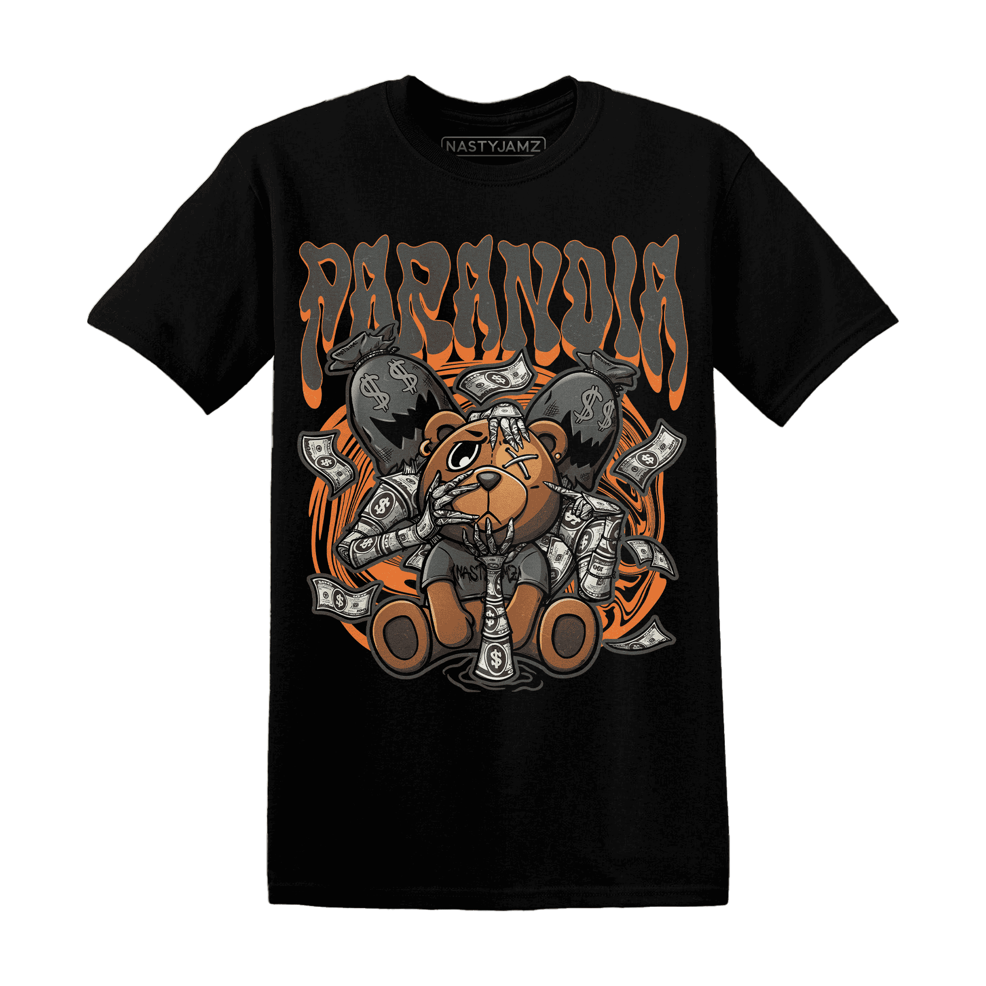 Fear Pack 3s T Shirt Match Paranoia Money BER - NastyJamz