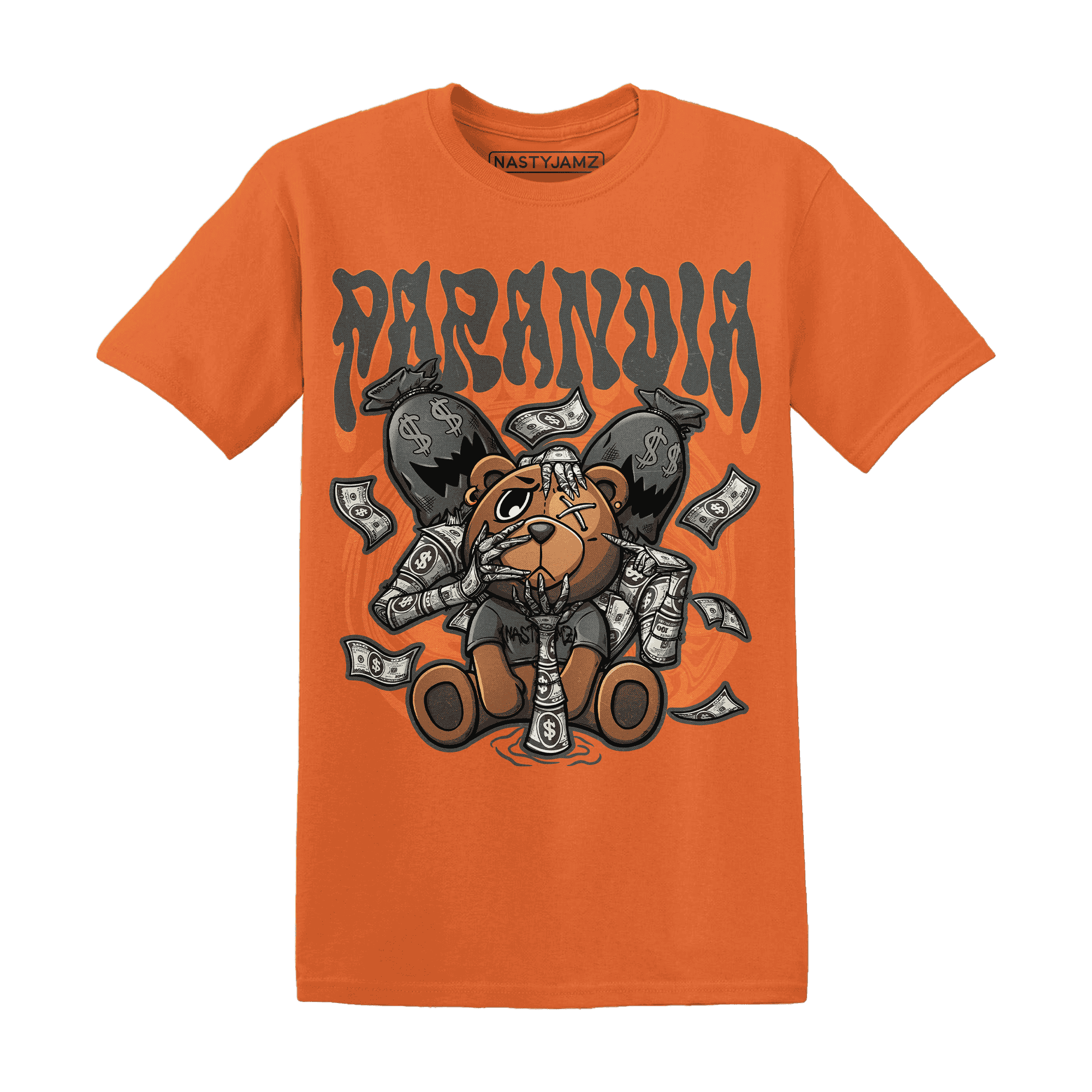 Fear Pack 3s T Shirt Match Paranoia Money BER - NastyJamz