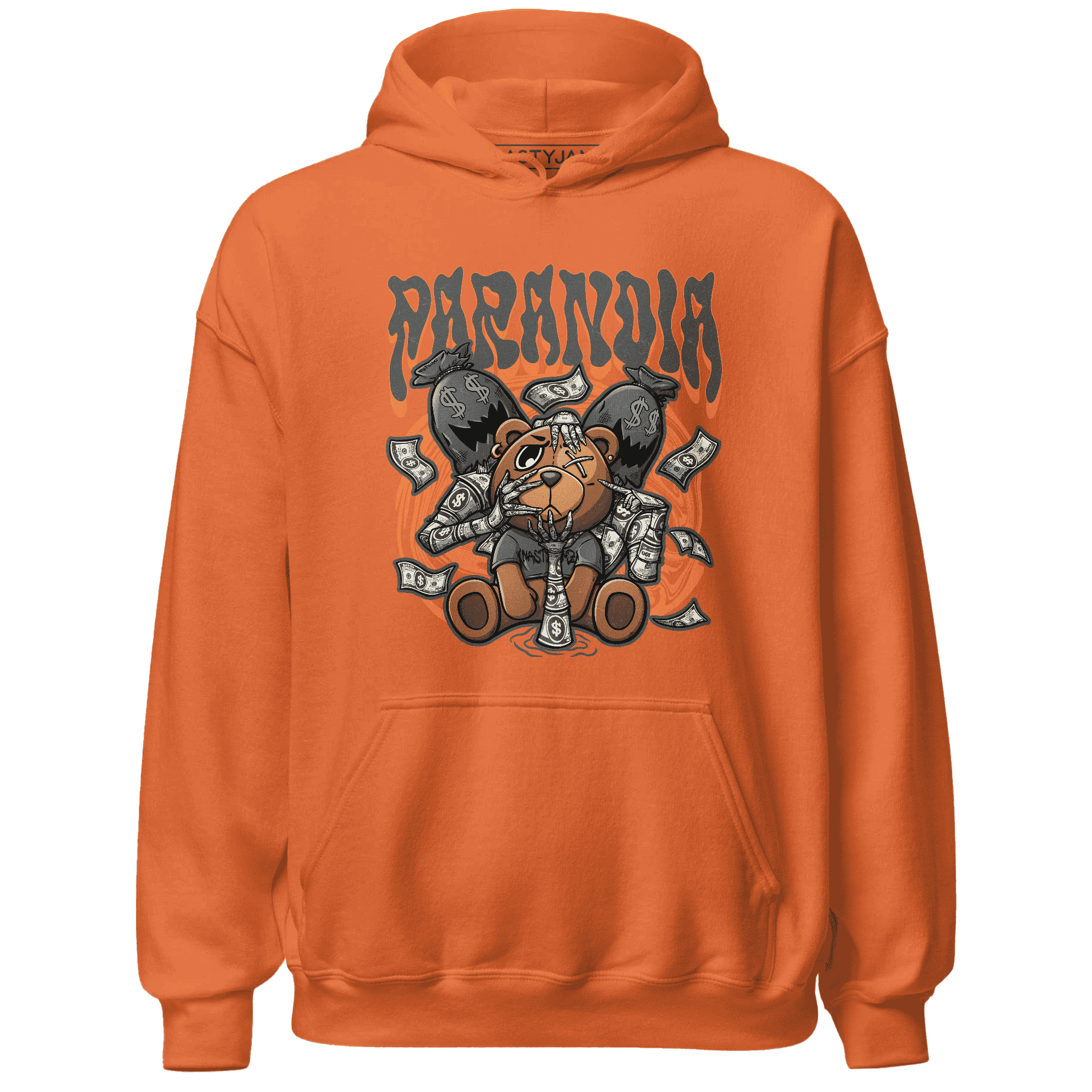 Jordan 3 Fear Pack Hoodie Match Paranoia Money BER - NastyJamz