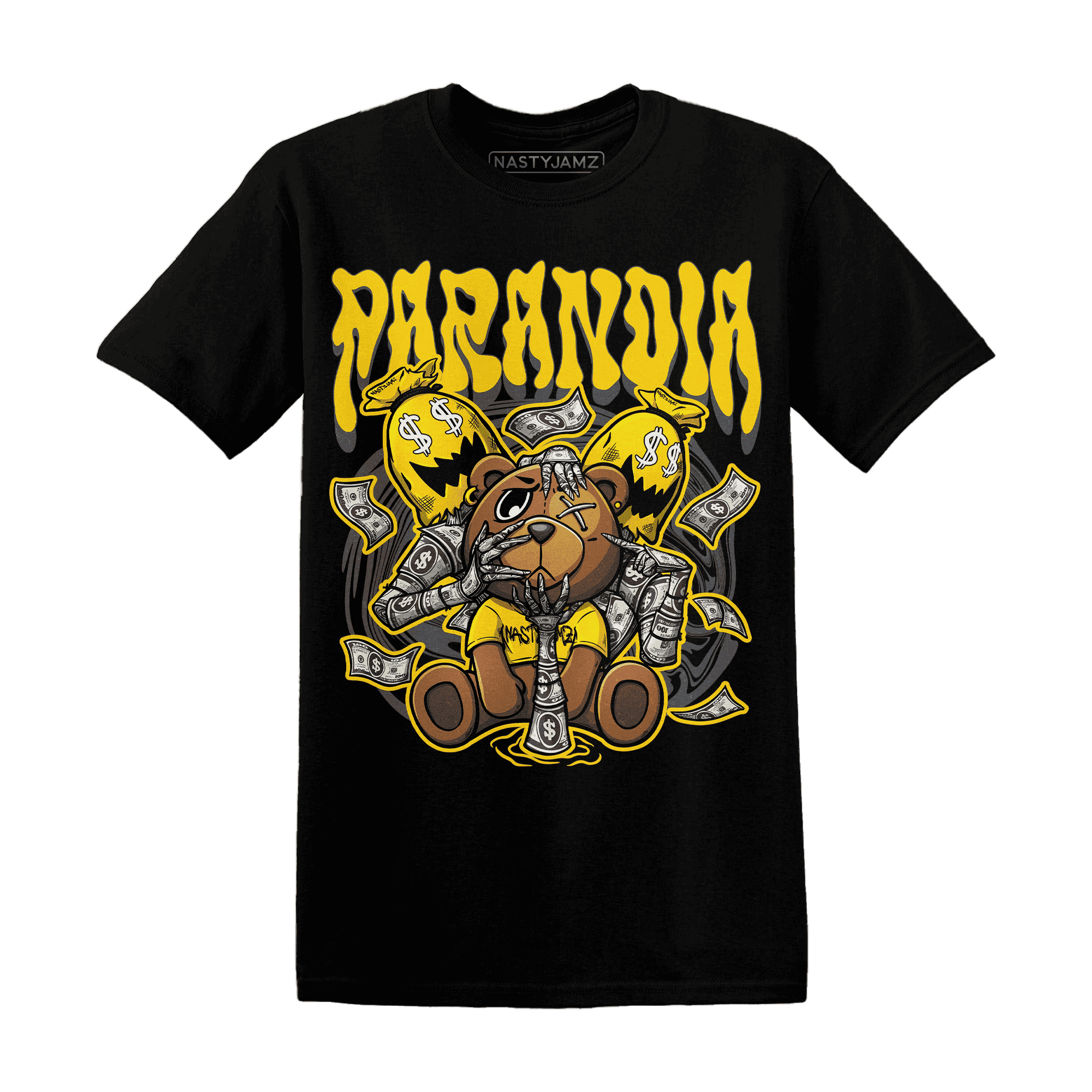 Thunder 4s T Shirt Match Paranoia Money BER - NastyJamz