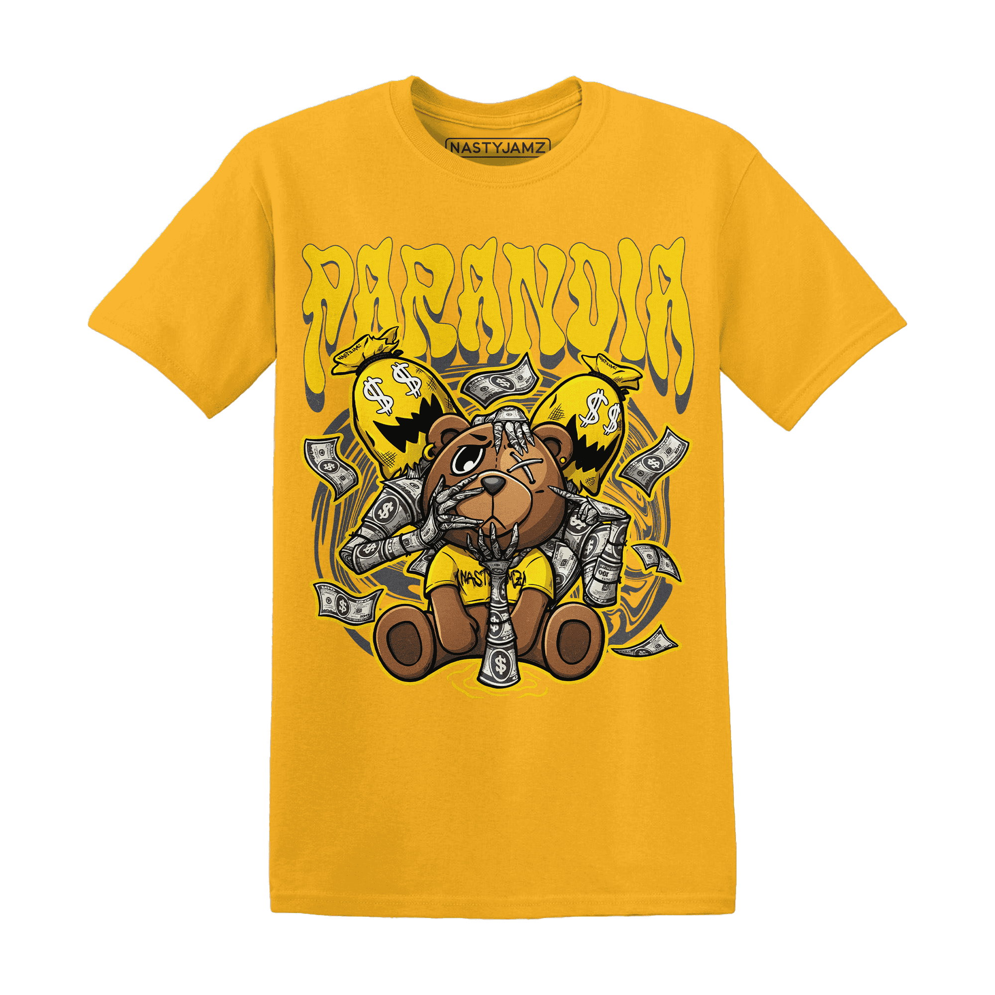 Thunder 4s T Shirt Match Paranoia Money BER - NastyJamz