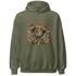 Jordan 5 Olive Hoodie Match Paranoia Money BER - NastyJamz