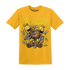 Yellow Ochre 6s T Shirt Match Paranoia Money BER - NastyJamz