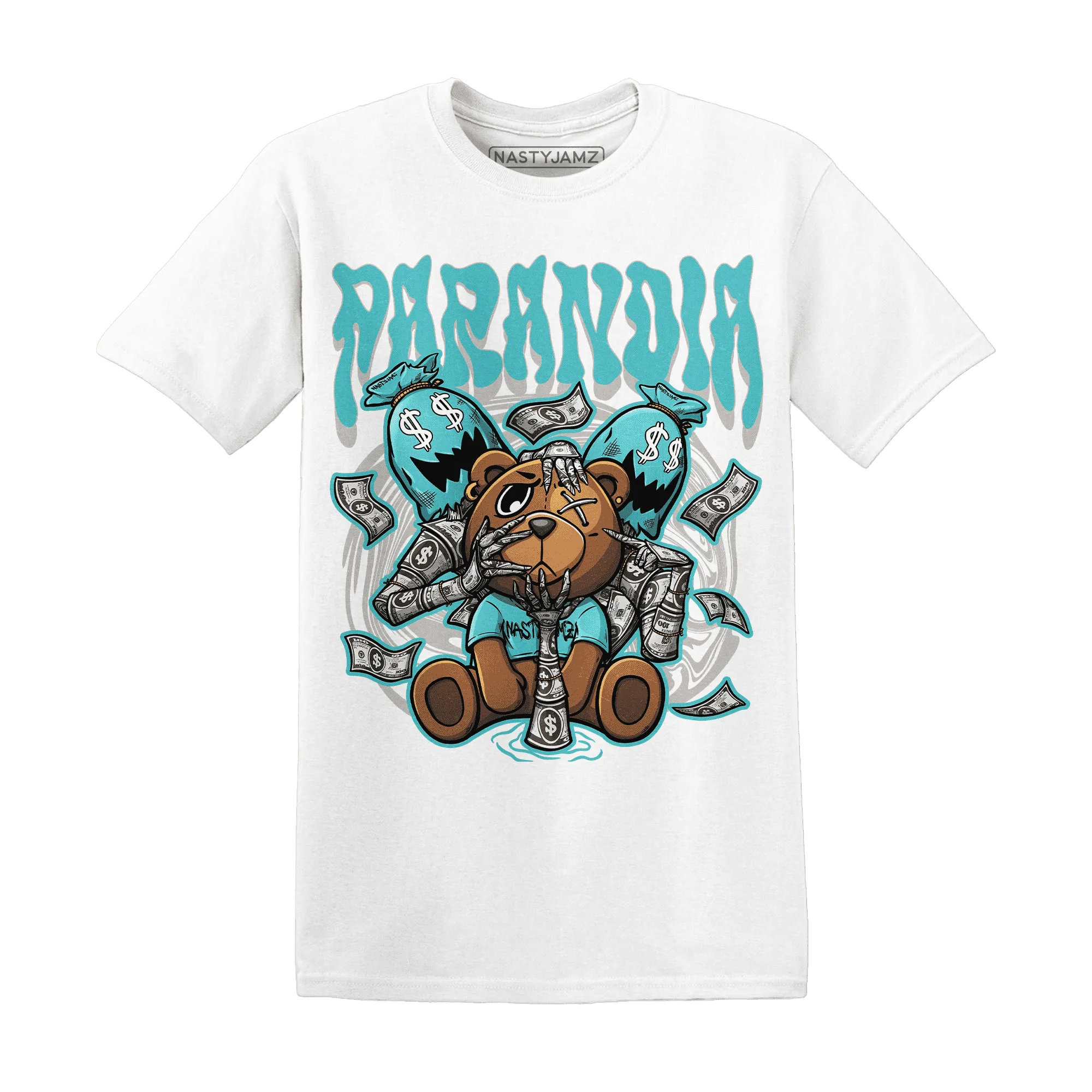 NastyJamz-NBL-Cyan-Burst-9060-T-Shirt-Match-Paranoia-Money-BER