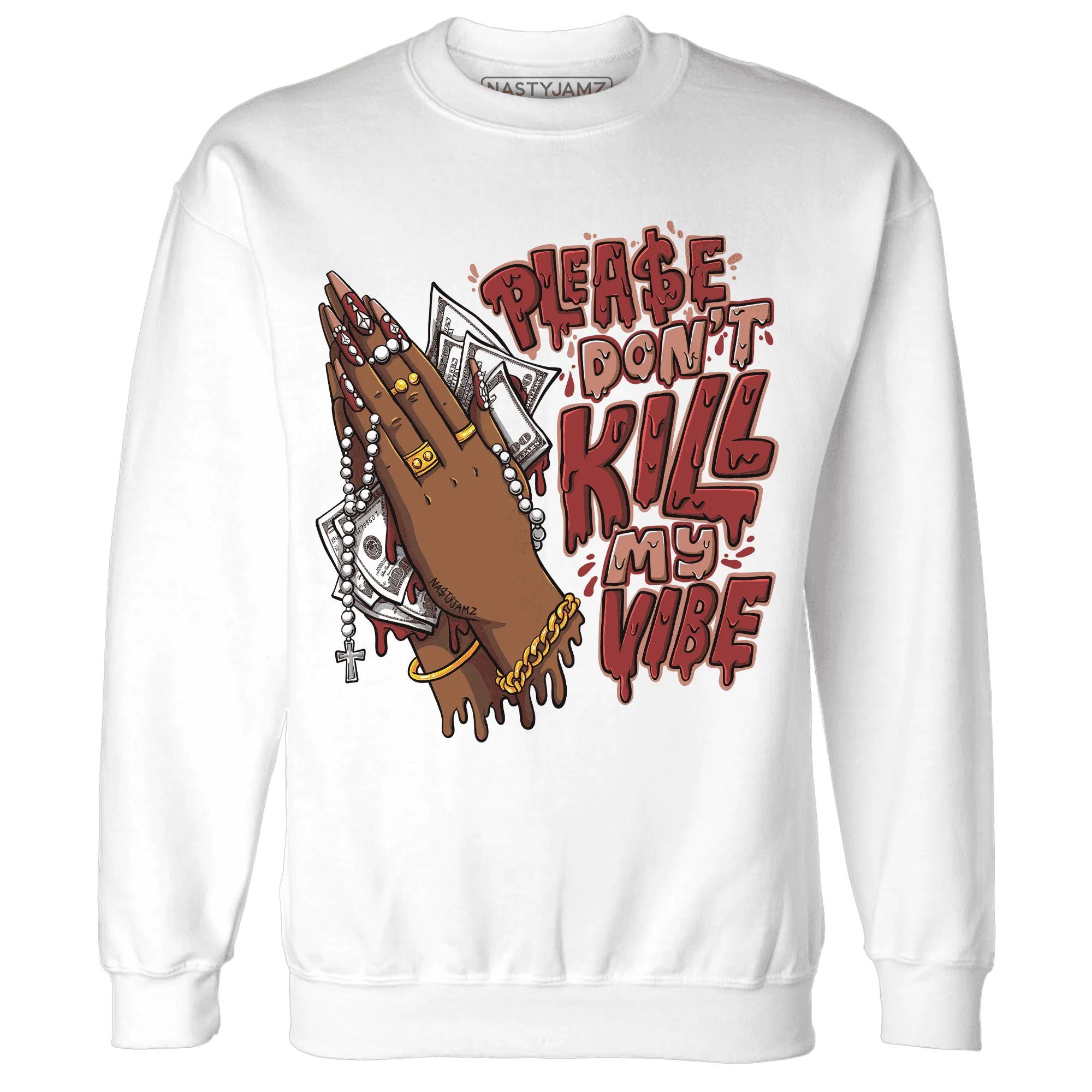 NastyJamz-Dune-Red-13s-Sweatshirt-Match-Please-Don&