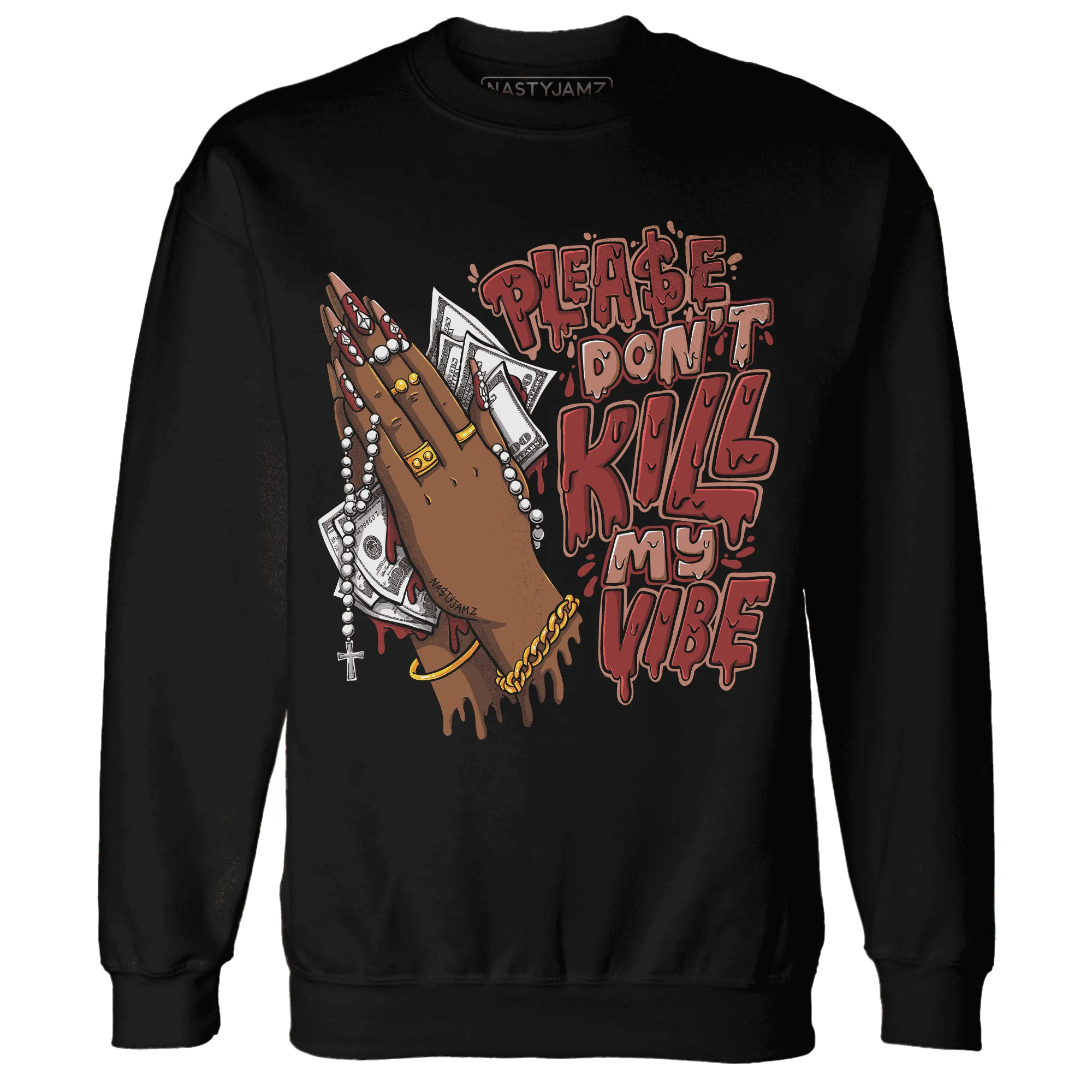 NastyJamz-Dune-Red-13s-Sweatshirt-Match-Please-Don&