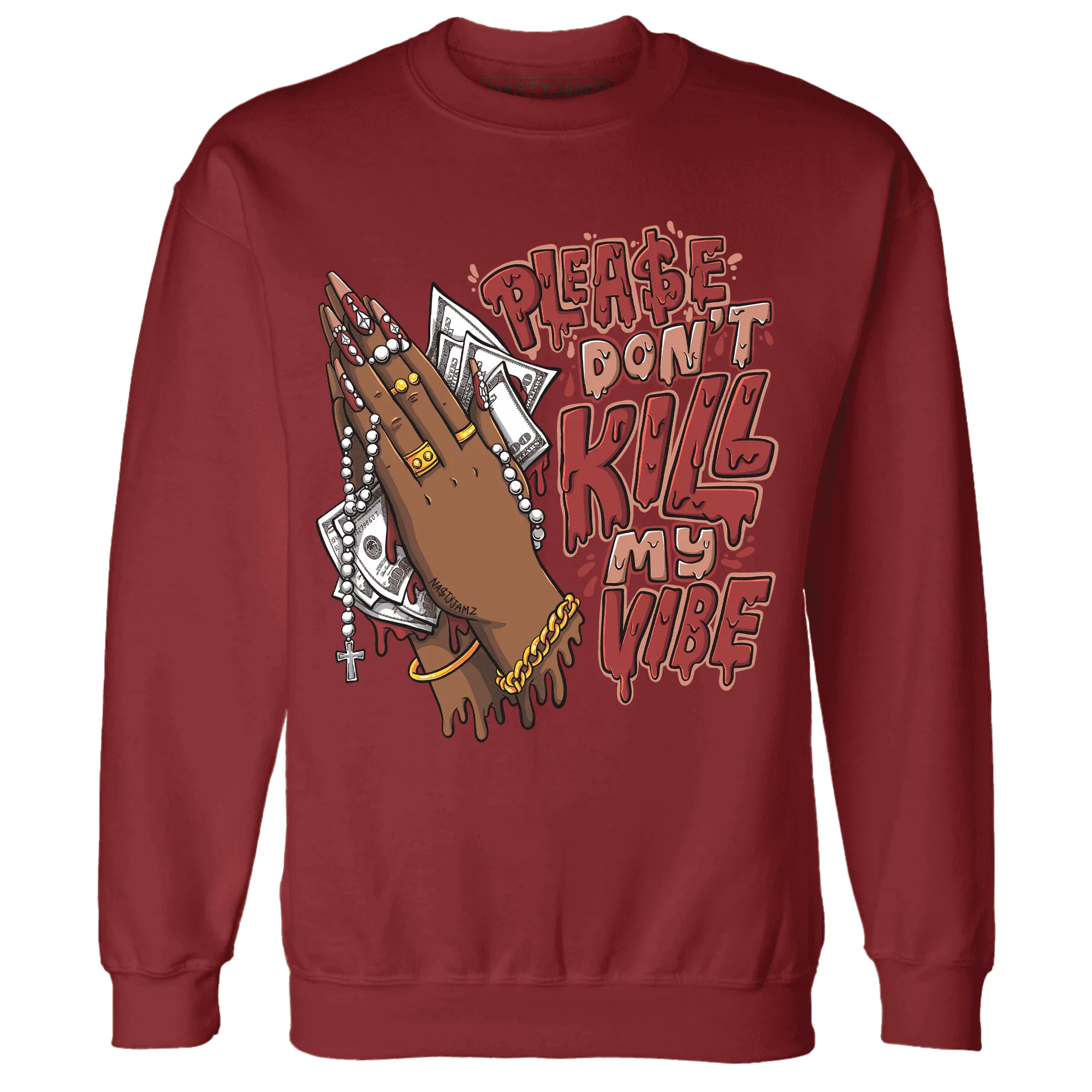 NastyJamz-Dune-Red-13s-Sweatshirt-Match-Please-Don&