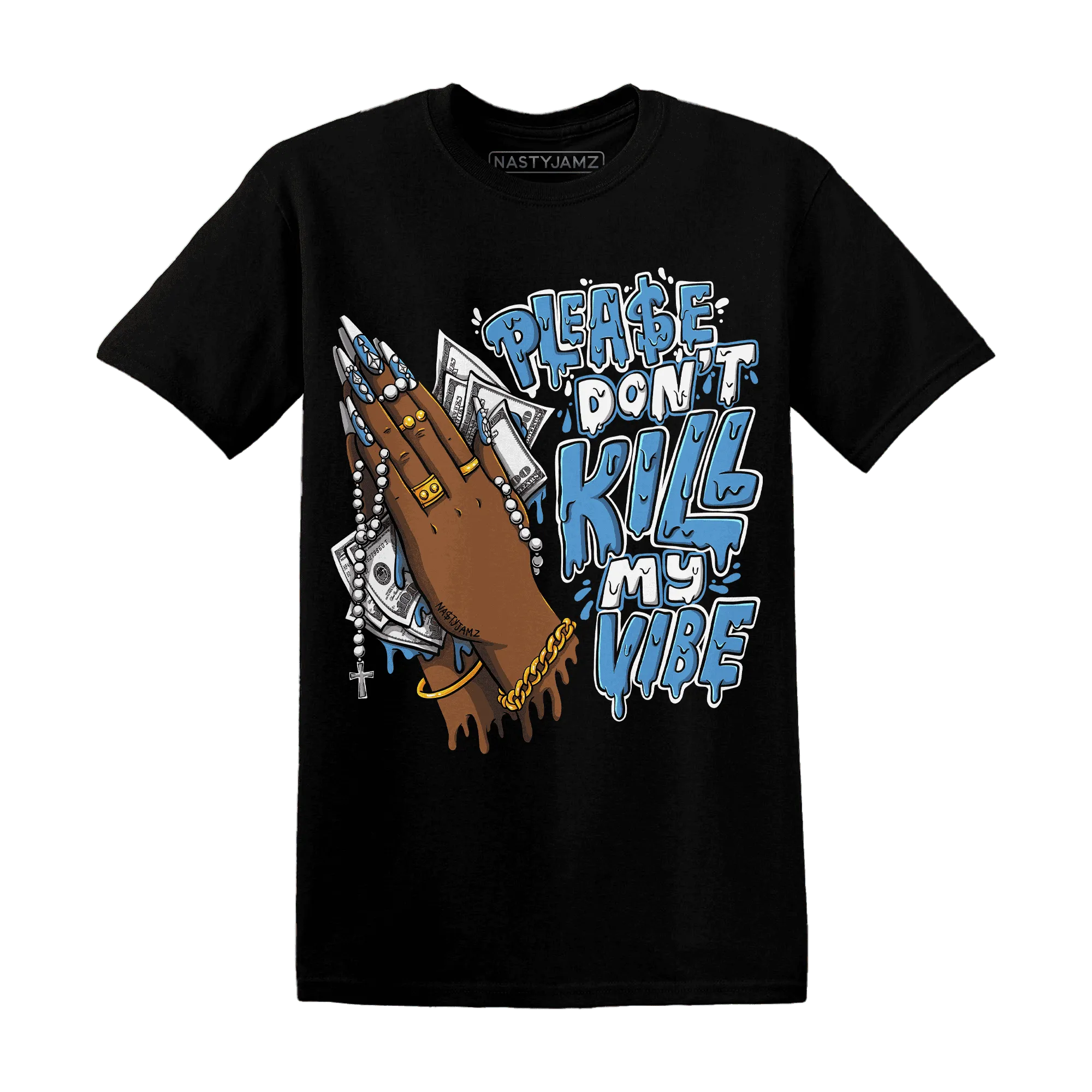 NastyJamz-Carolina-Blue-Univercitii-17s-T-Shirt-Match-Please-Don&