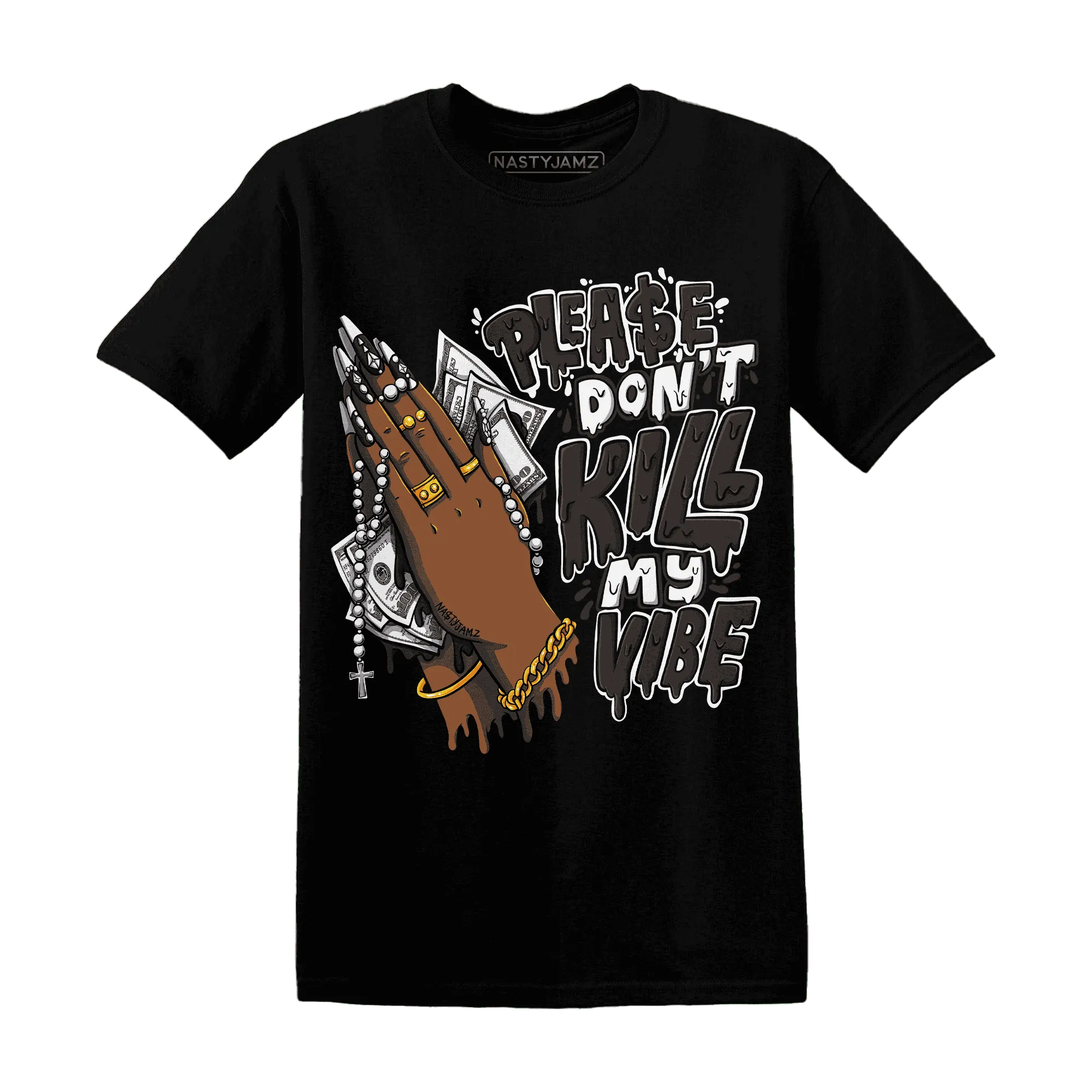 White-Thunder-4s-T-Shirt-Match-Please-Don&